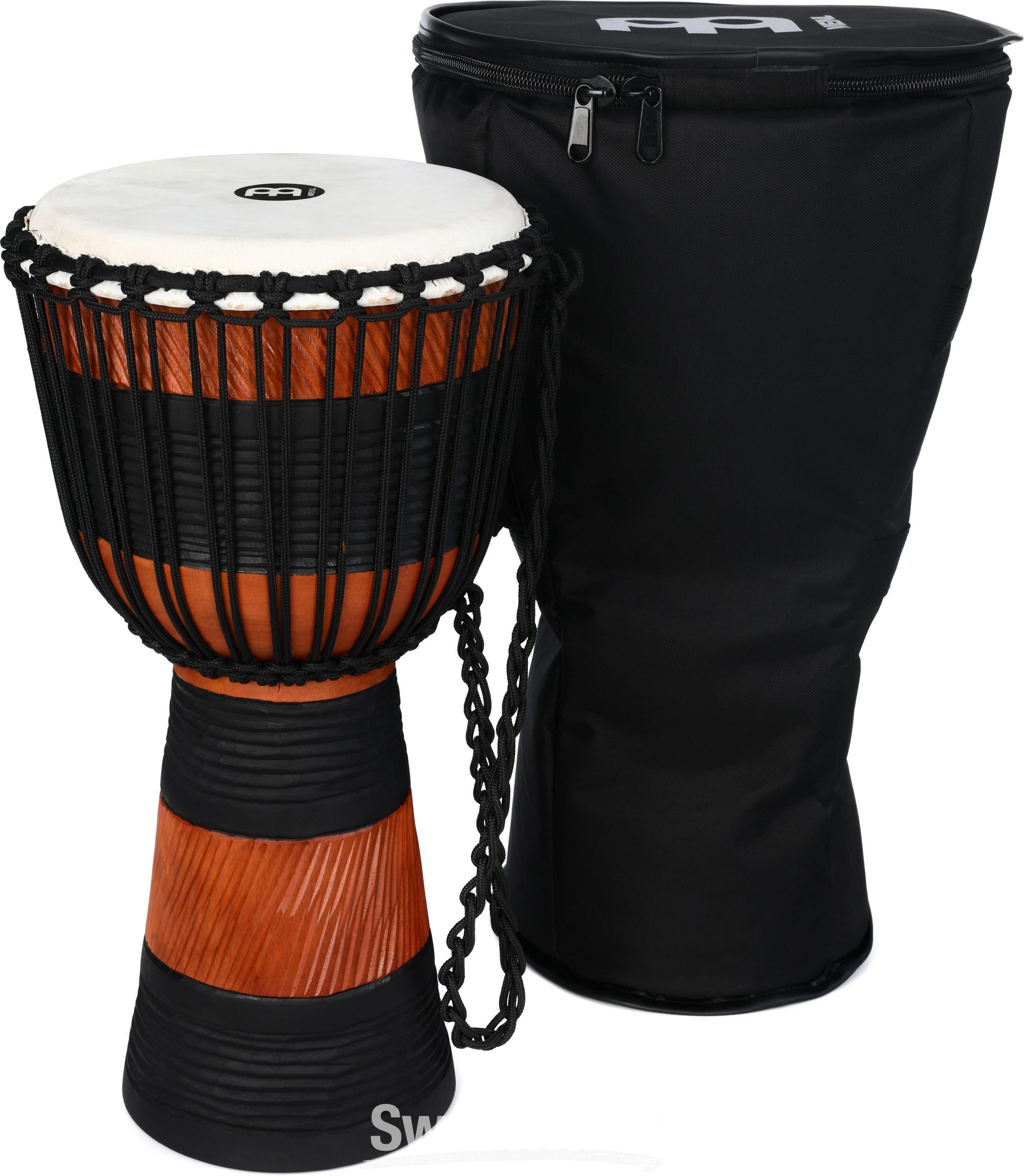 Meinl Percussion African Style Rope-tuned Djembe - 10 inch - Earth