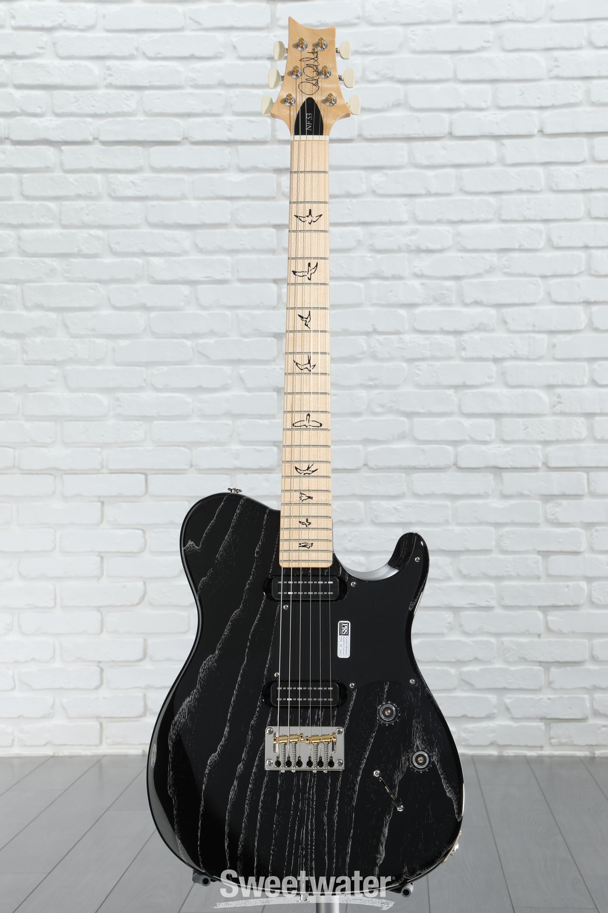 ギター PRS NF53 Black Doghair PRS NF 53 Black Doghair Burst - Custom Color! (New)| Black