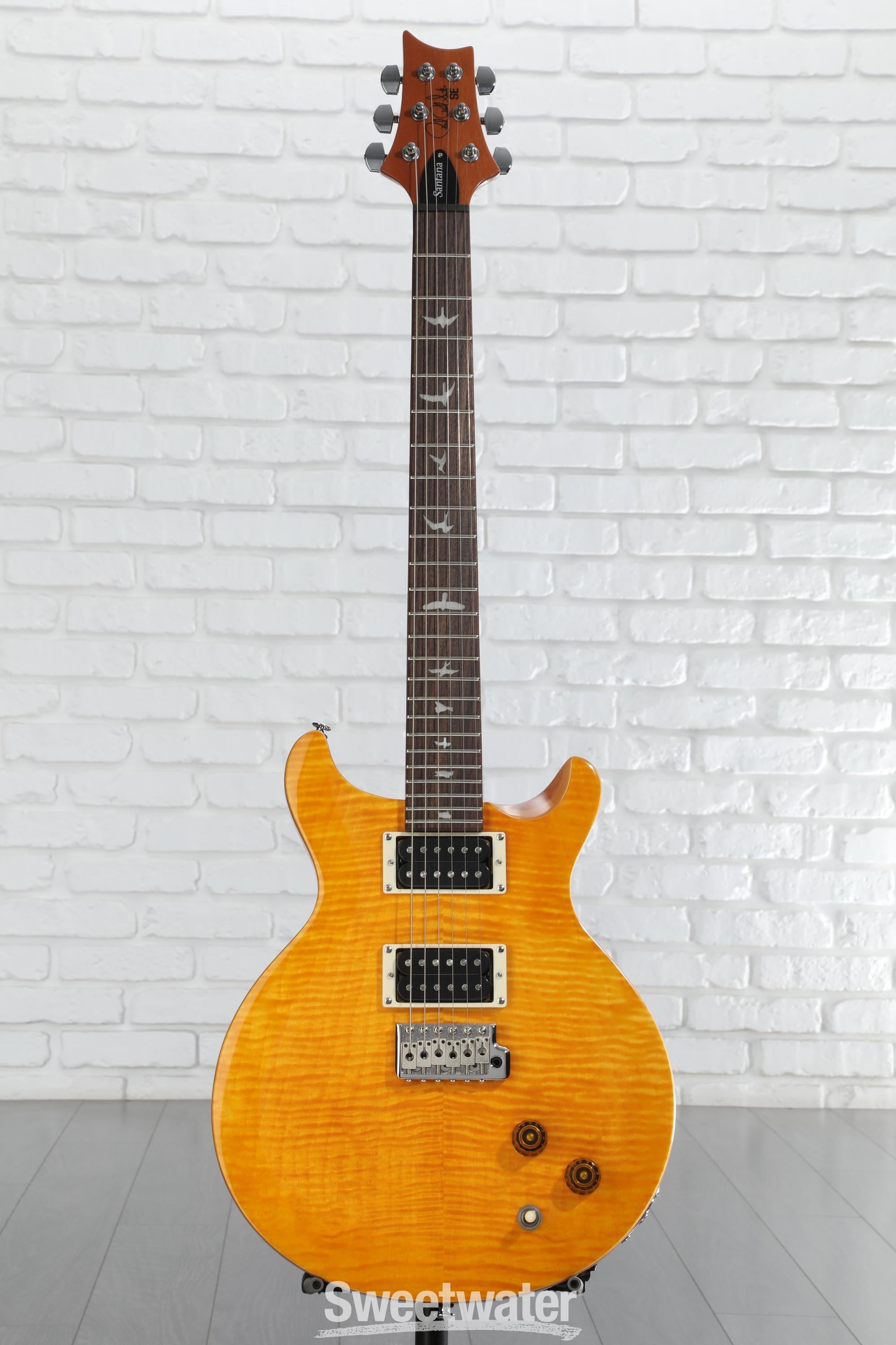ギター Paul Reed Smith (PRS) SE SANTANA Yellow 2025 Paul Reed Smith PRS SE Series SE Santana Rosewood