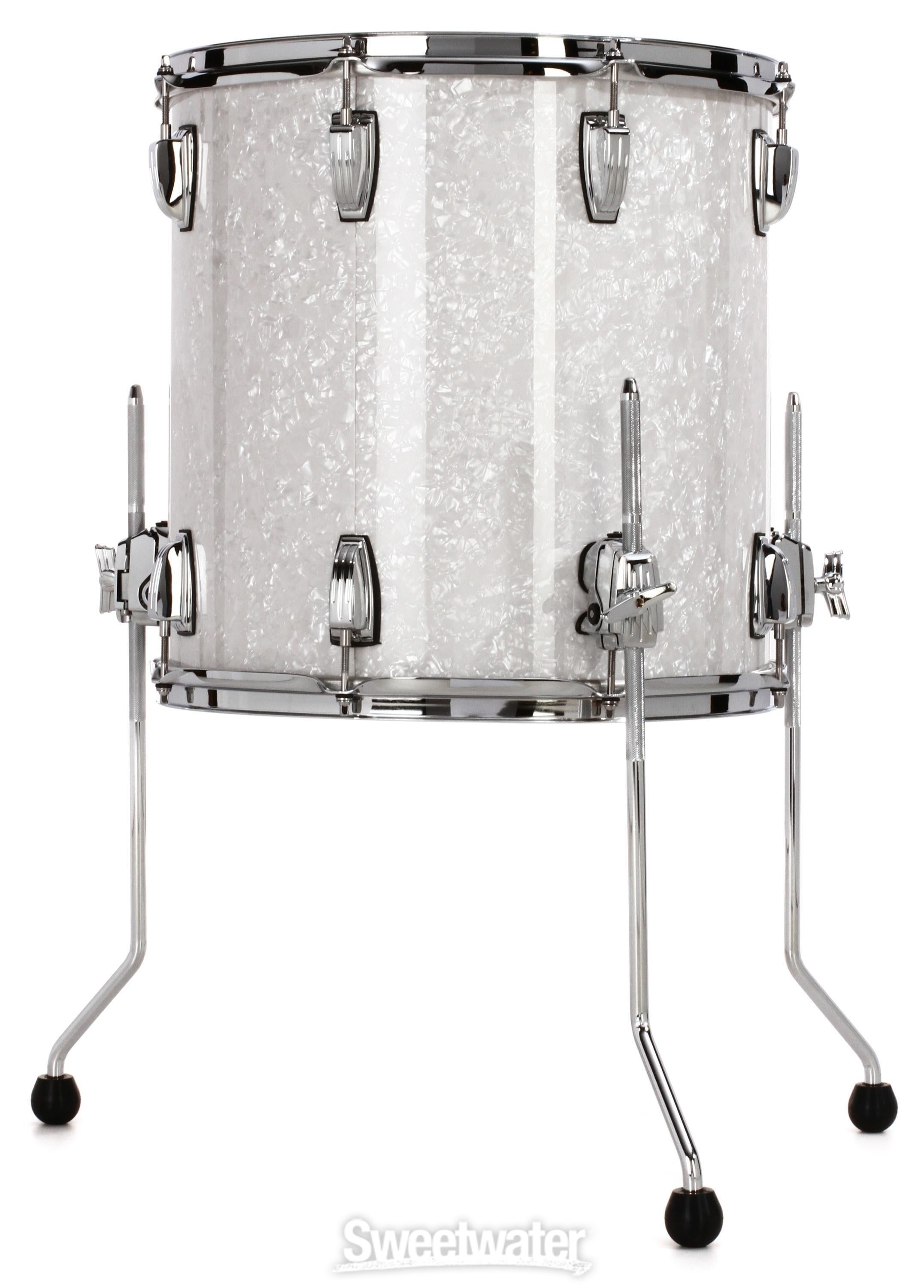 Ludwig Classic Maple 16 x 16 inch Floor Tom - White Marine Pearl