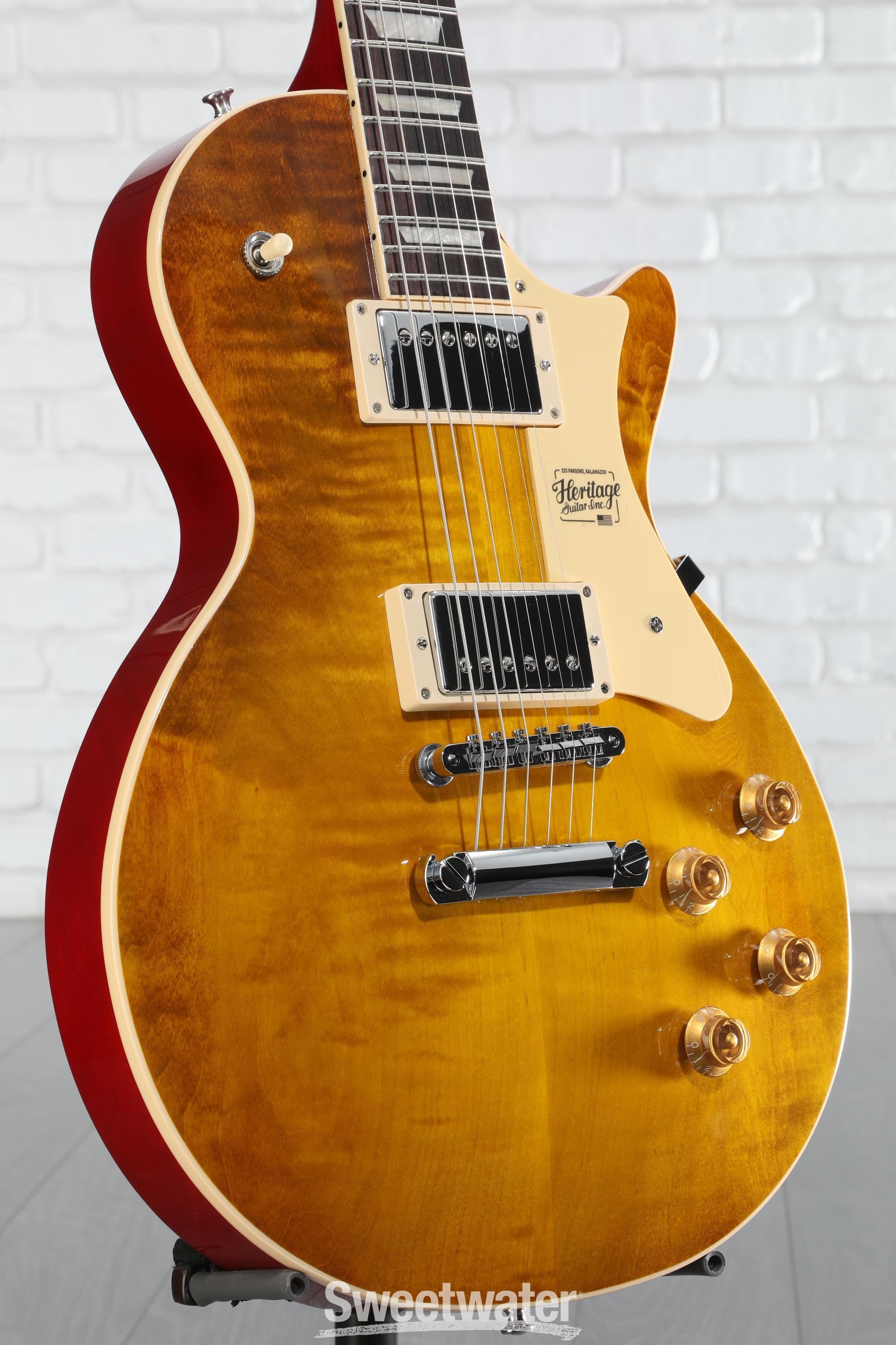 ギター Heritage H-150 DLT Dirty Lemon Burst Heritage Standard H-150 Electric Guitar - Dirty Lemon Burst