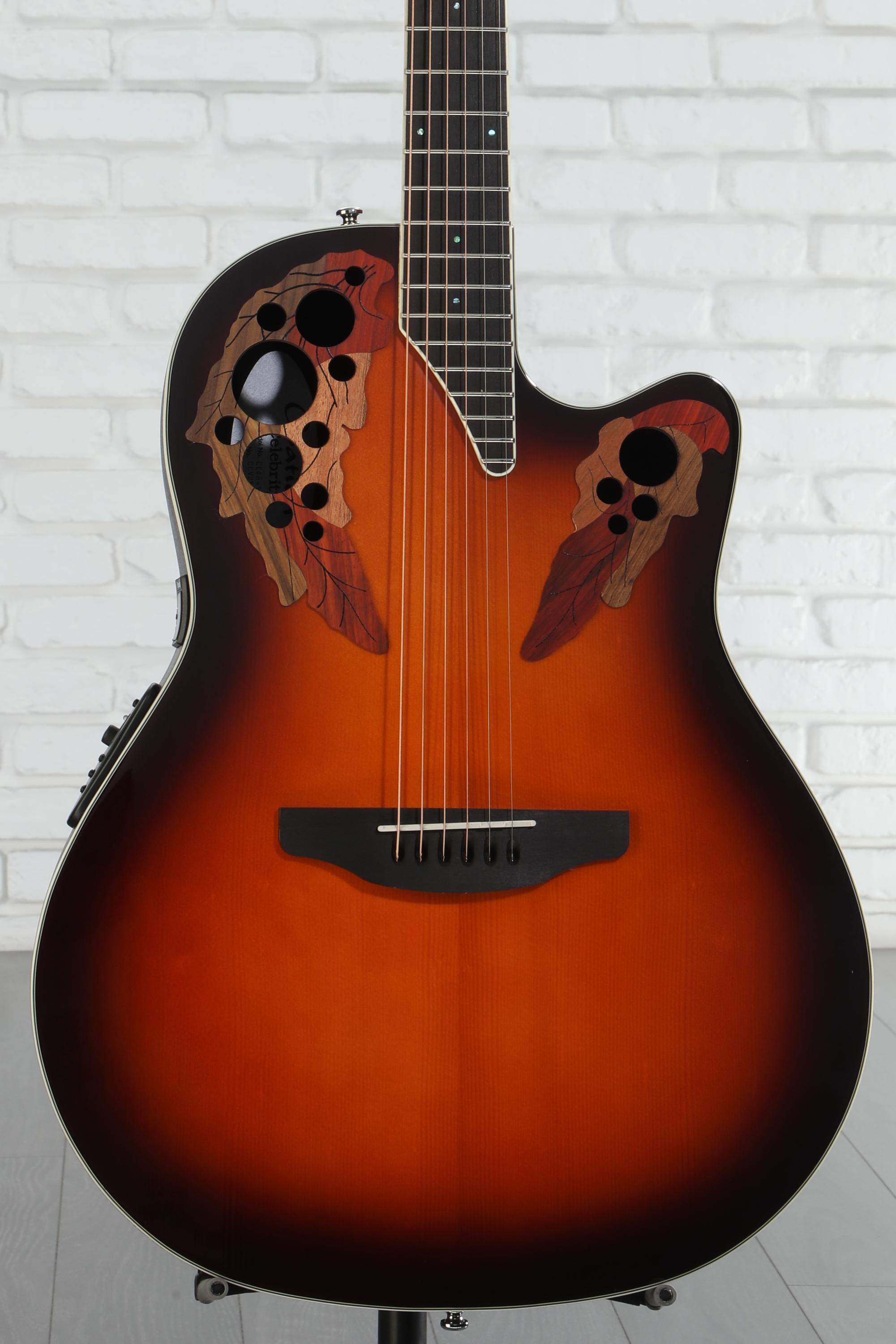 Ovation Elite Celebrity Super Shallow - Sunburst | Sweetwater