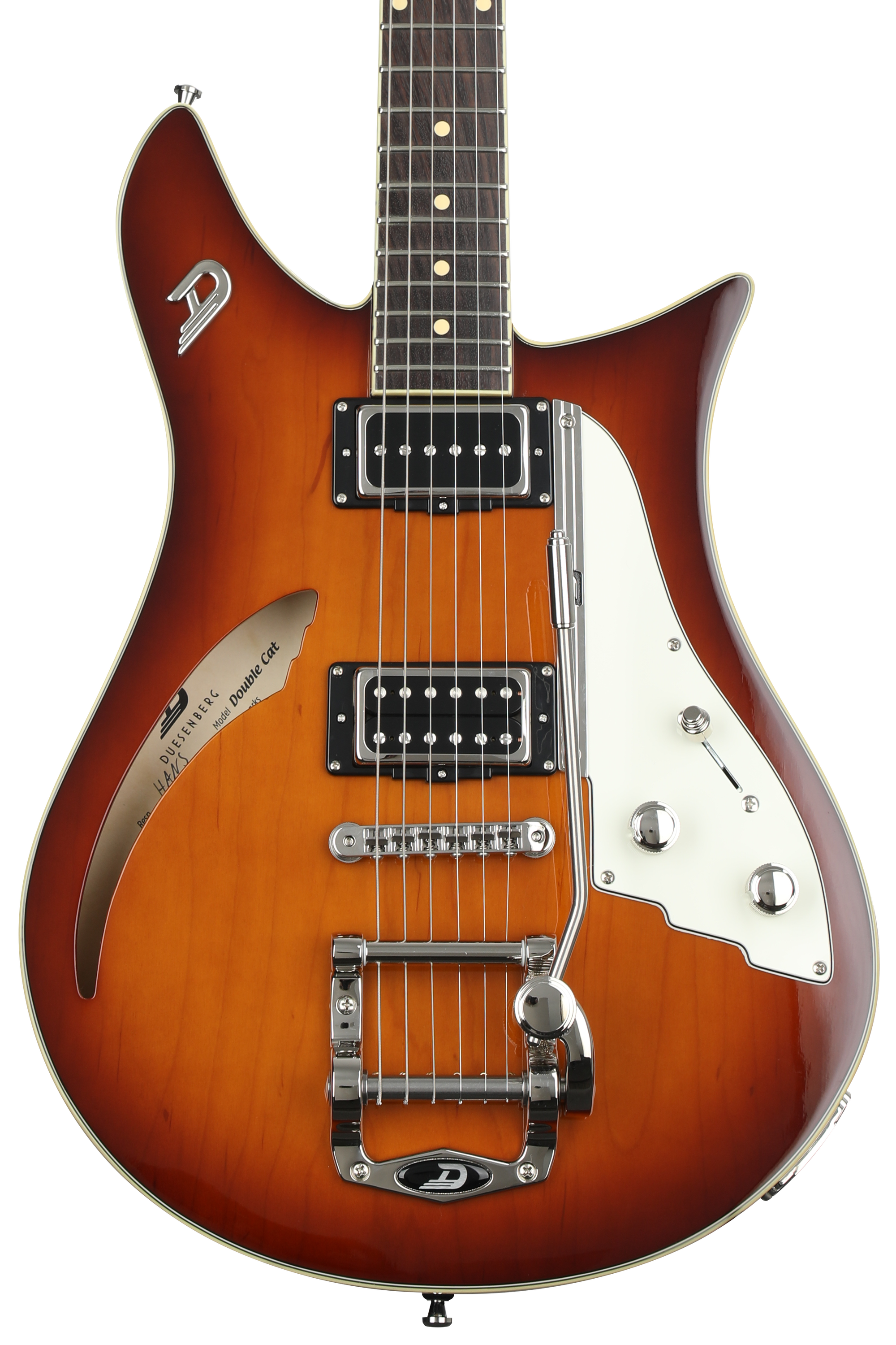 ギター Duesenberg DDC-FB Double Cat Fire Burst ギター Duesenberg DDC-FB Double Cat Fire Burst Duesenberg