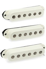 Photo of Fender Deluxe Drive Stratocaster Single Coil 3-piece Pickup Set - White