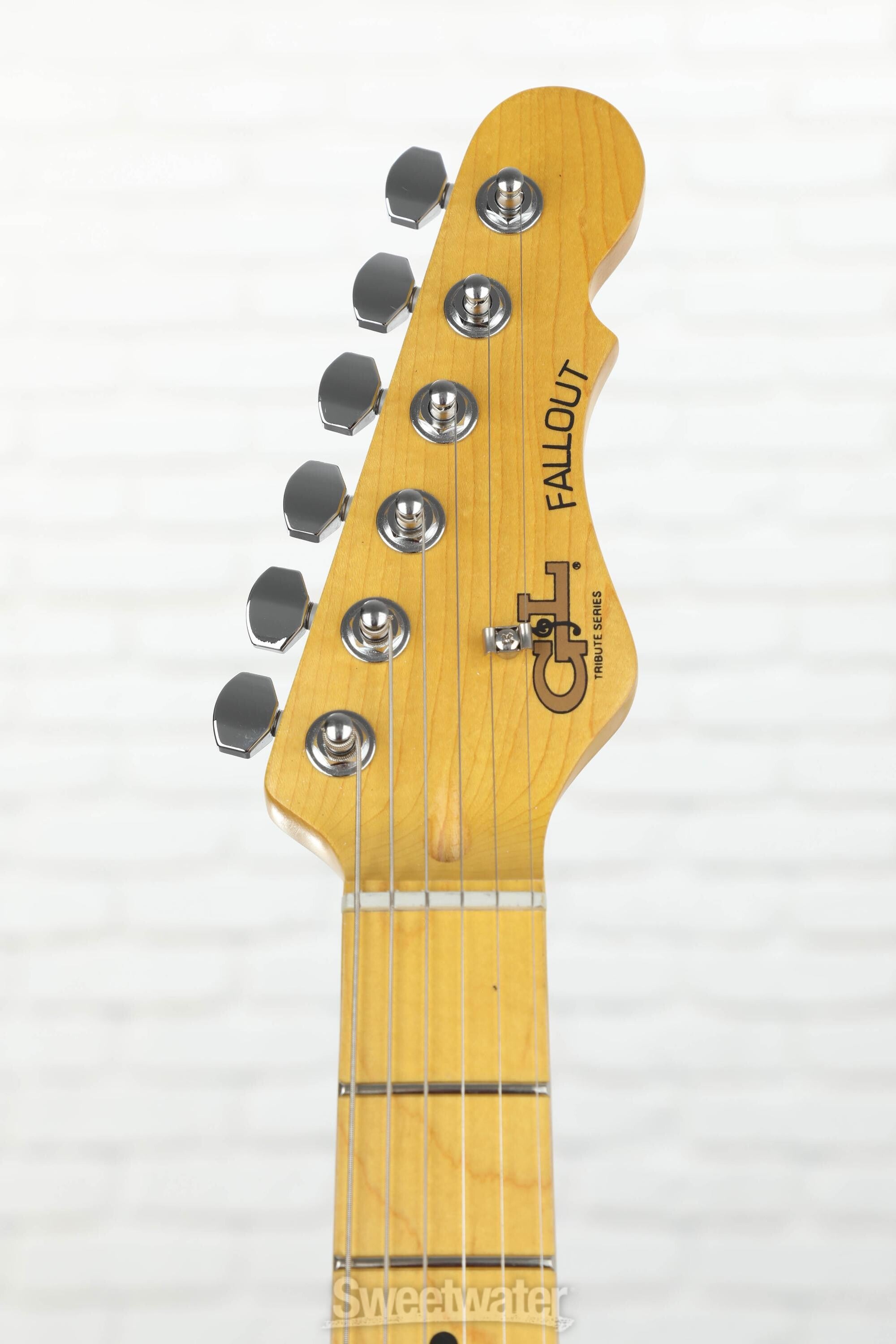 G&L Tribute Fallout Electric Guitar - Shell Pink | Sweetwater