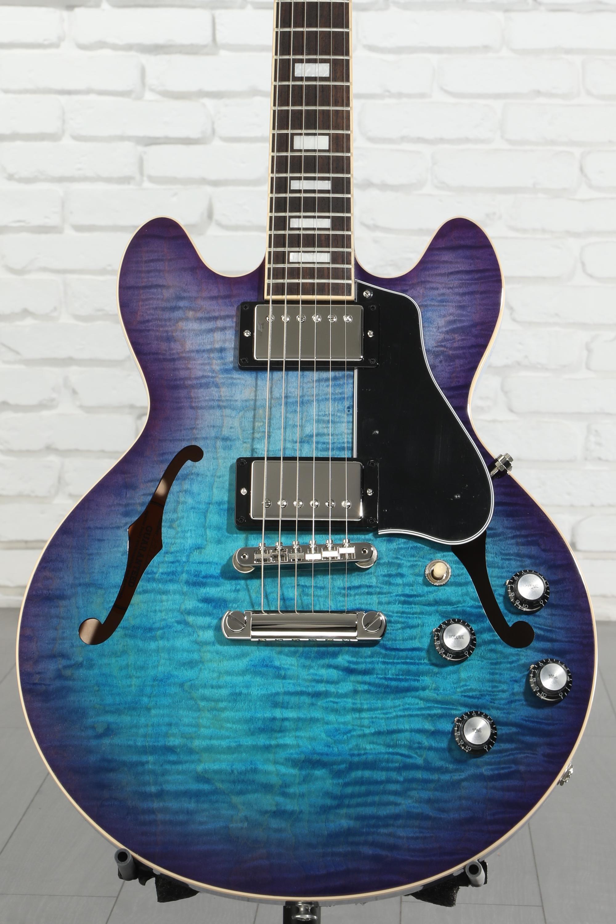 Gibson ES-339 Figured Electric Guitar - Blueberry Burst | Sweetwater