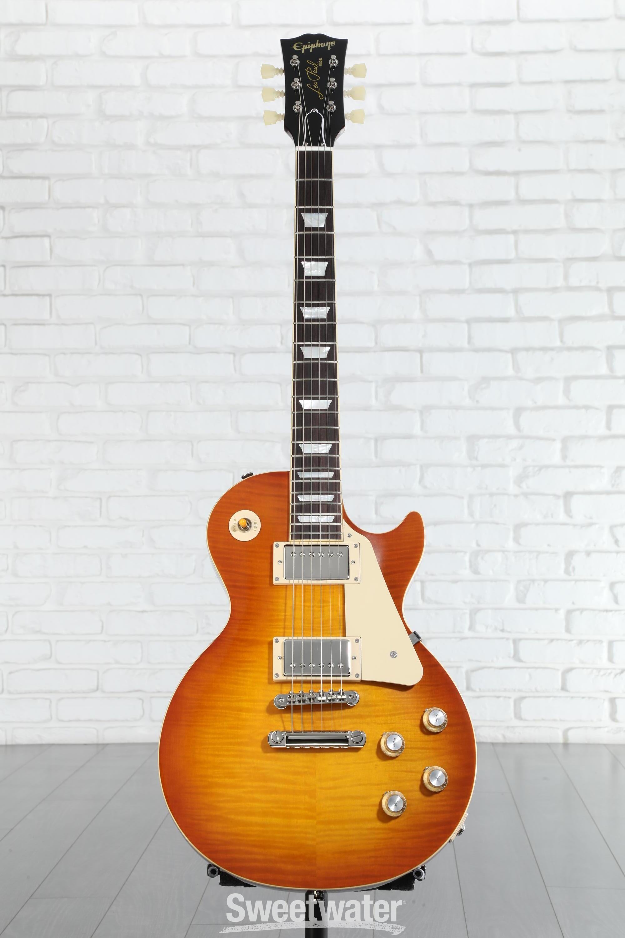 Epiphone 1960 Les Paul Standard Reissue Electric Guitar - Iced Tea