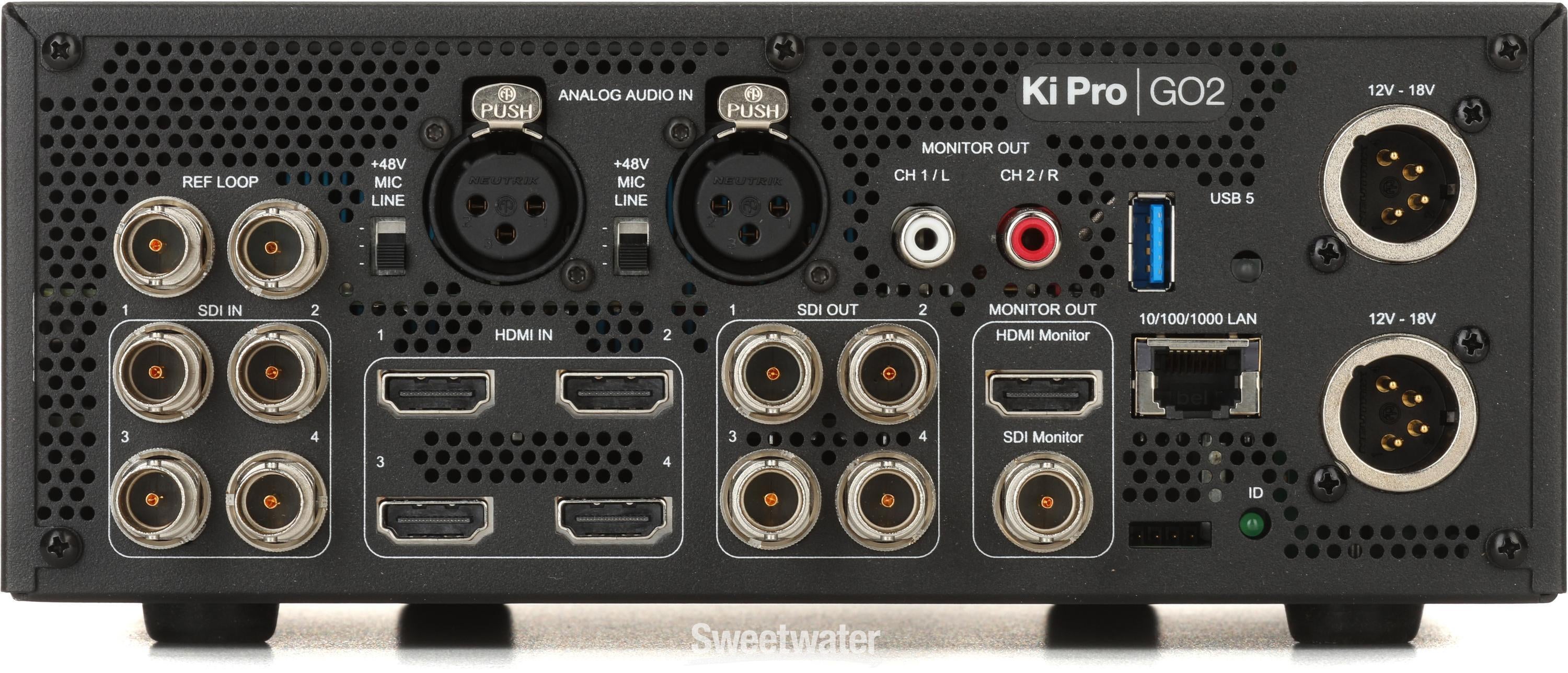 AJA Ki Pro Go2 Multichannel Digital Recorder | Sweetwater