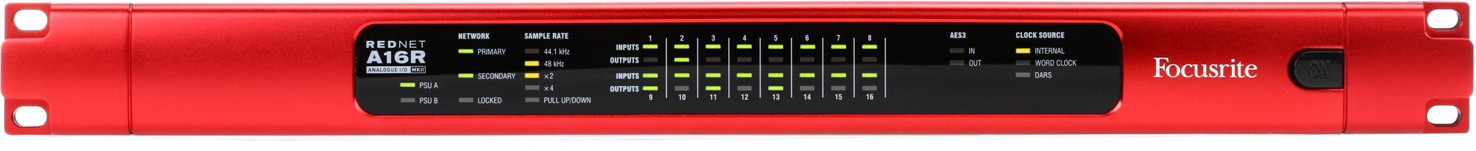 Focusrite REDNET A16R mk2 Dante 定価70万 美品 RedNet A16R MkII – Media Integration, Inc.