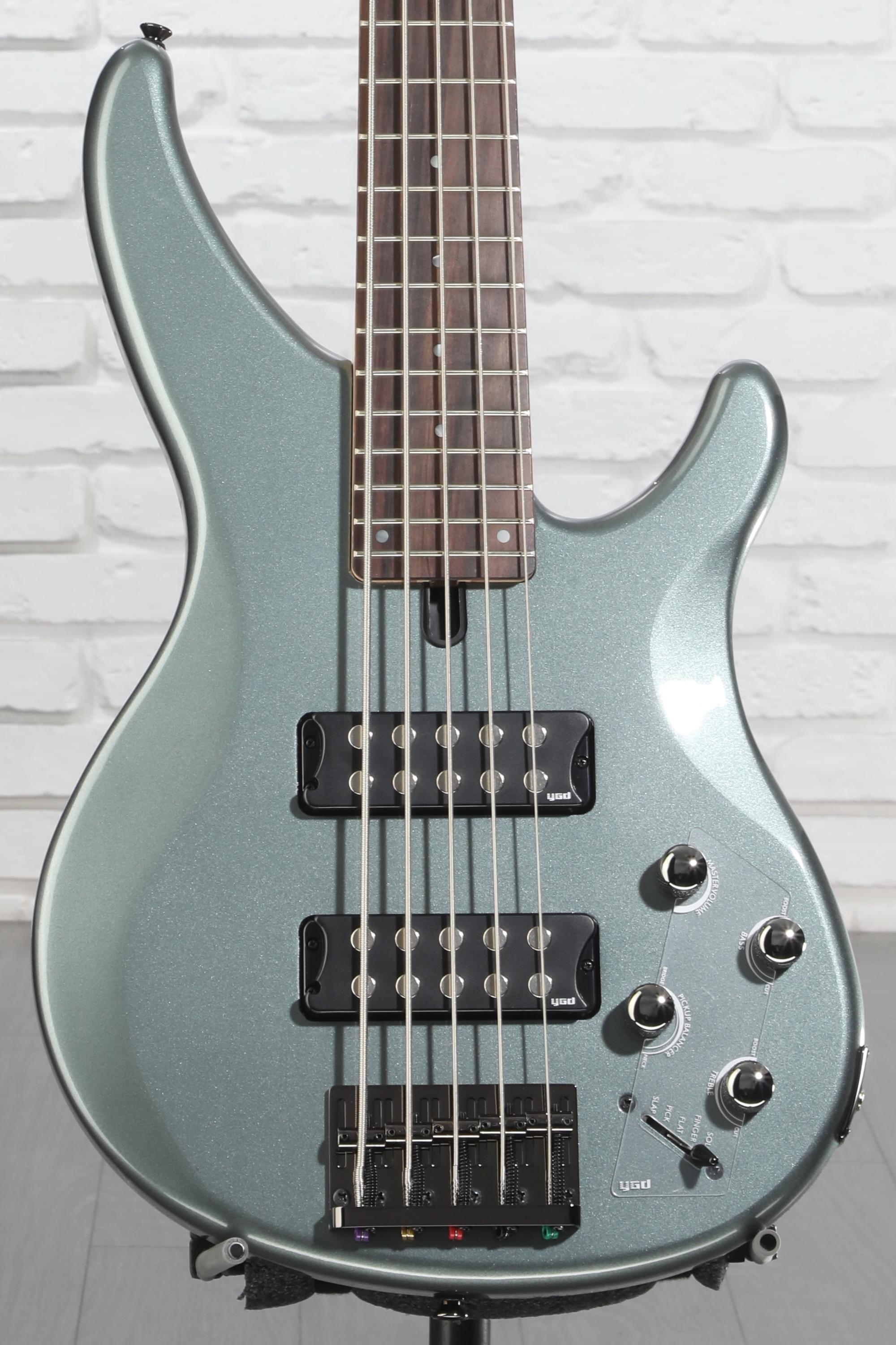 Yamaha TRBX305 5-string Bass Guitar - Mist Green | Sweetwater