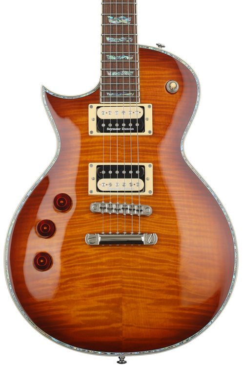 ESP LTD EC-1000 Left-Handed - Amber Sunburst | Sweetwater
