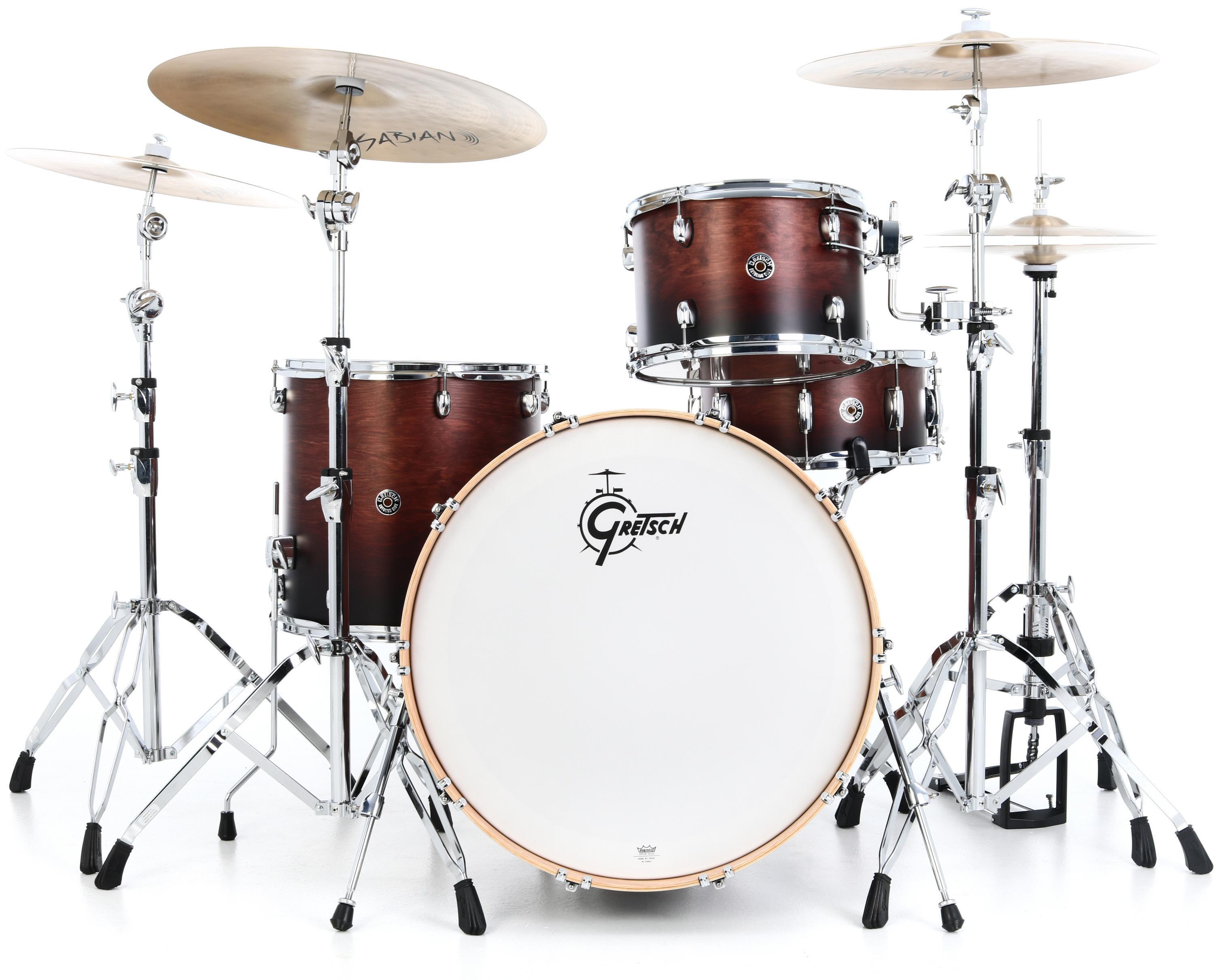 Photo of Gretsch Drums Catalina Club 4-piece Shell Pack - Satin Antique Fade