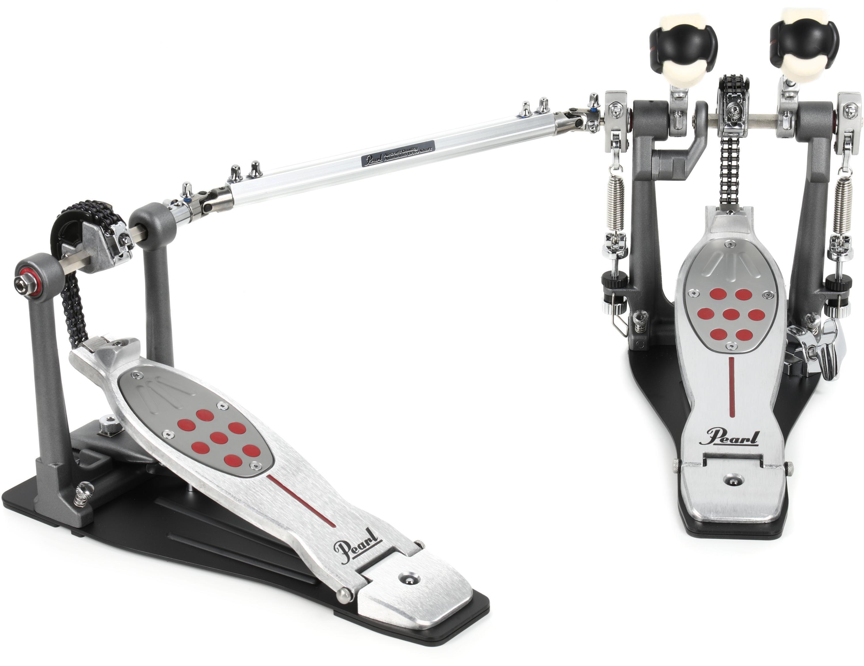 Pearl P2052C Eliminator Redline Chain Drive Double Bass Drum Pedal 