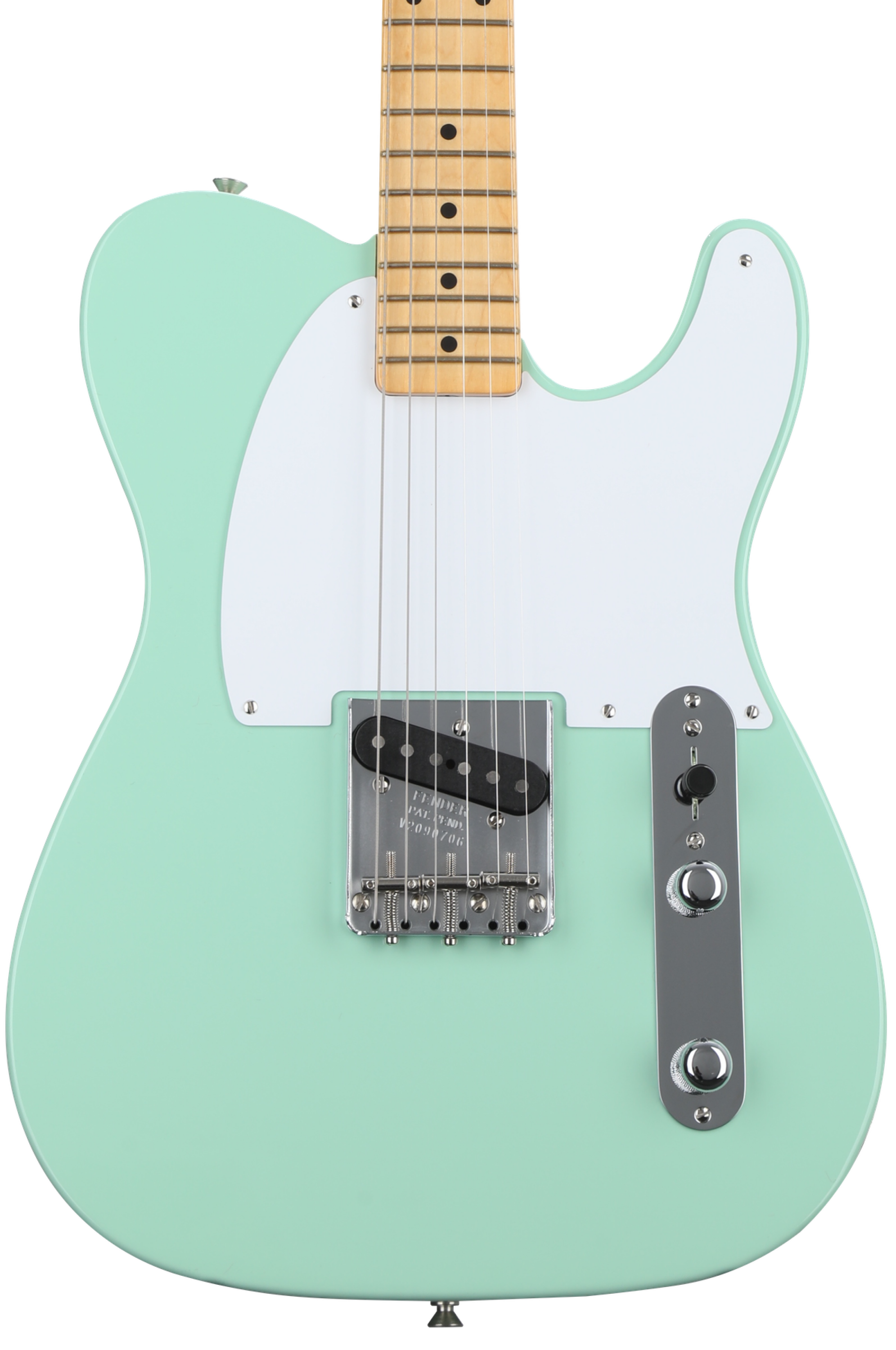 ギター Fender Mexico Esquire Fender 70th Anniversary Esquire Electric Guitar - Surf Green