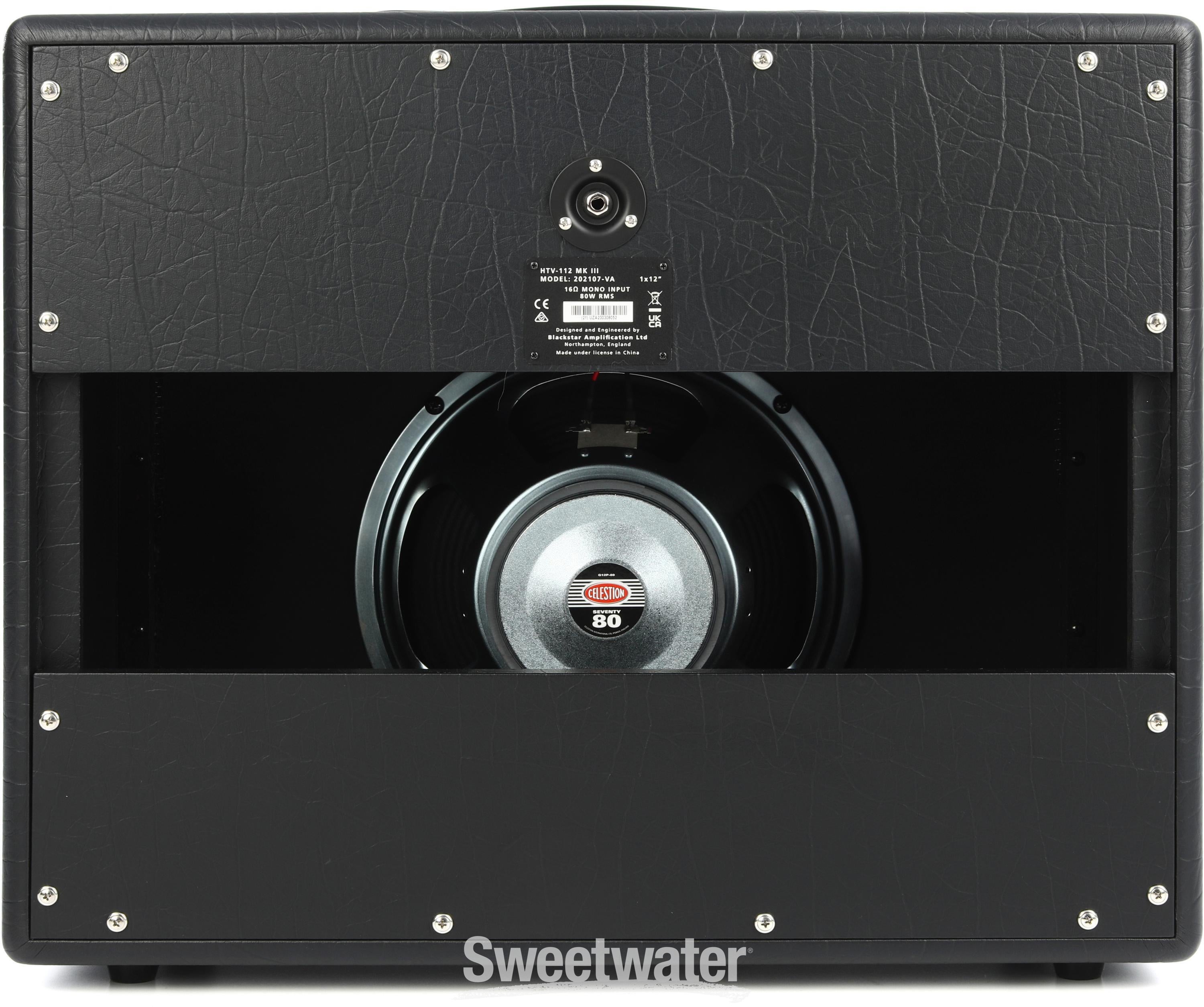 Blackstar HTV-112 MK III 80-watt 1 x 12-inch Extension Cabinet