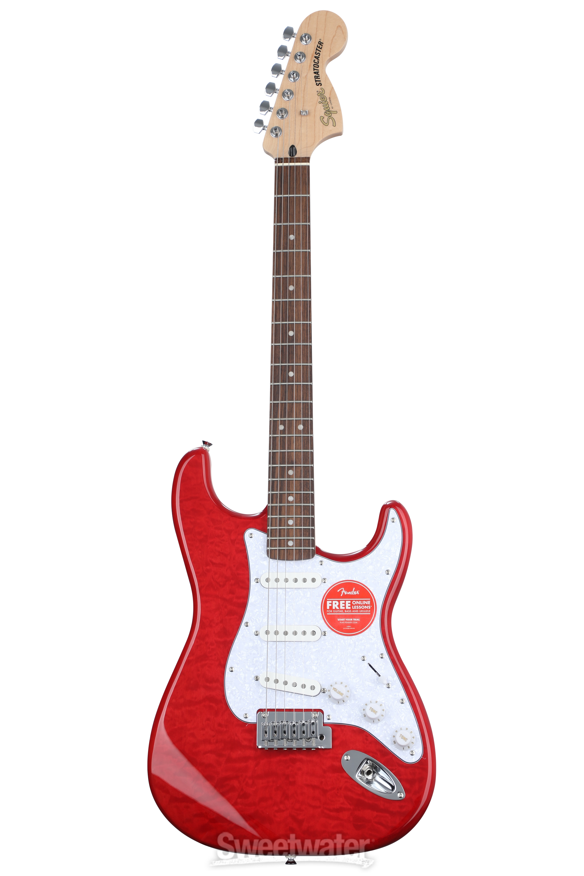 Squire strat deals red