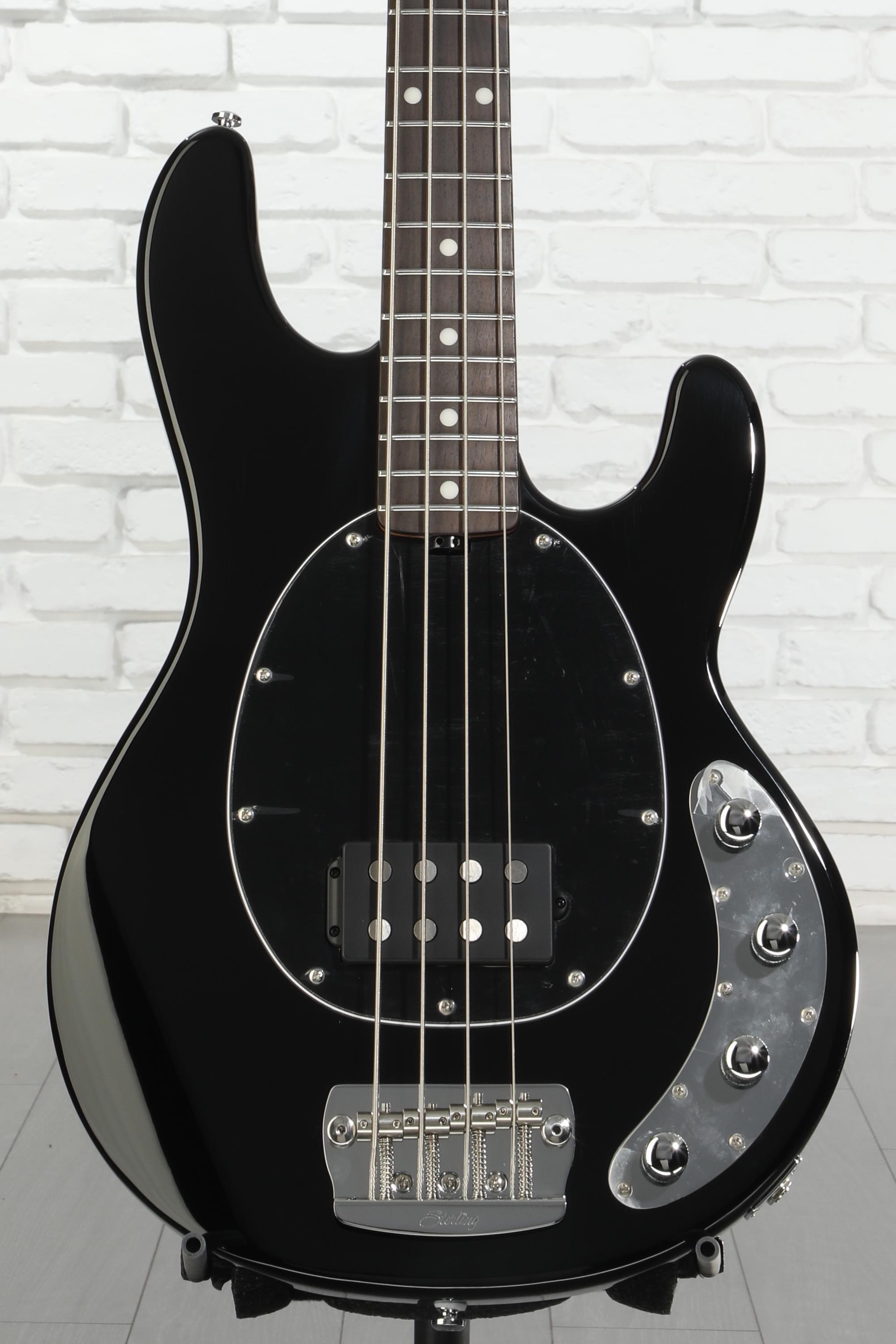 Sterling By Music Man StingRay RAY34 Bass Guitar - Black | Sweetwater
