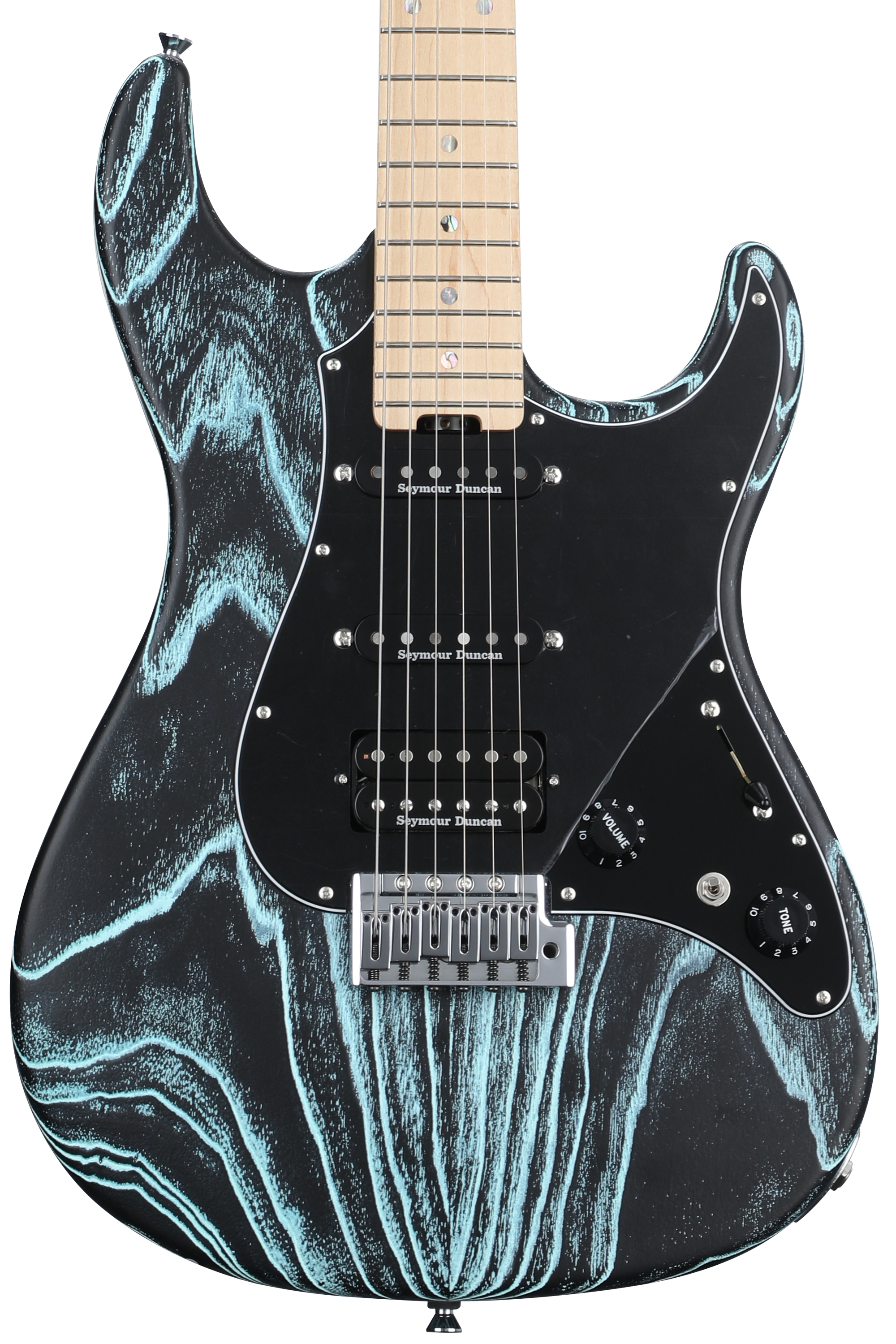 ESP Original Snapper CTM Electric Guitar - Nebula Black Burst with Maple  Fingerboard | Sweetwater