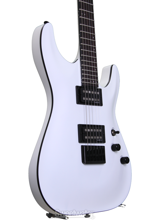 Schecter Stealth C-1 Satin White Stealth | Sweetwater