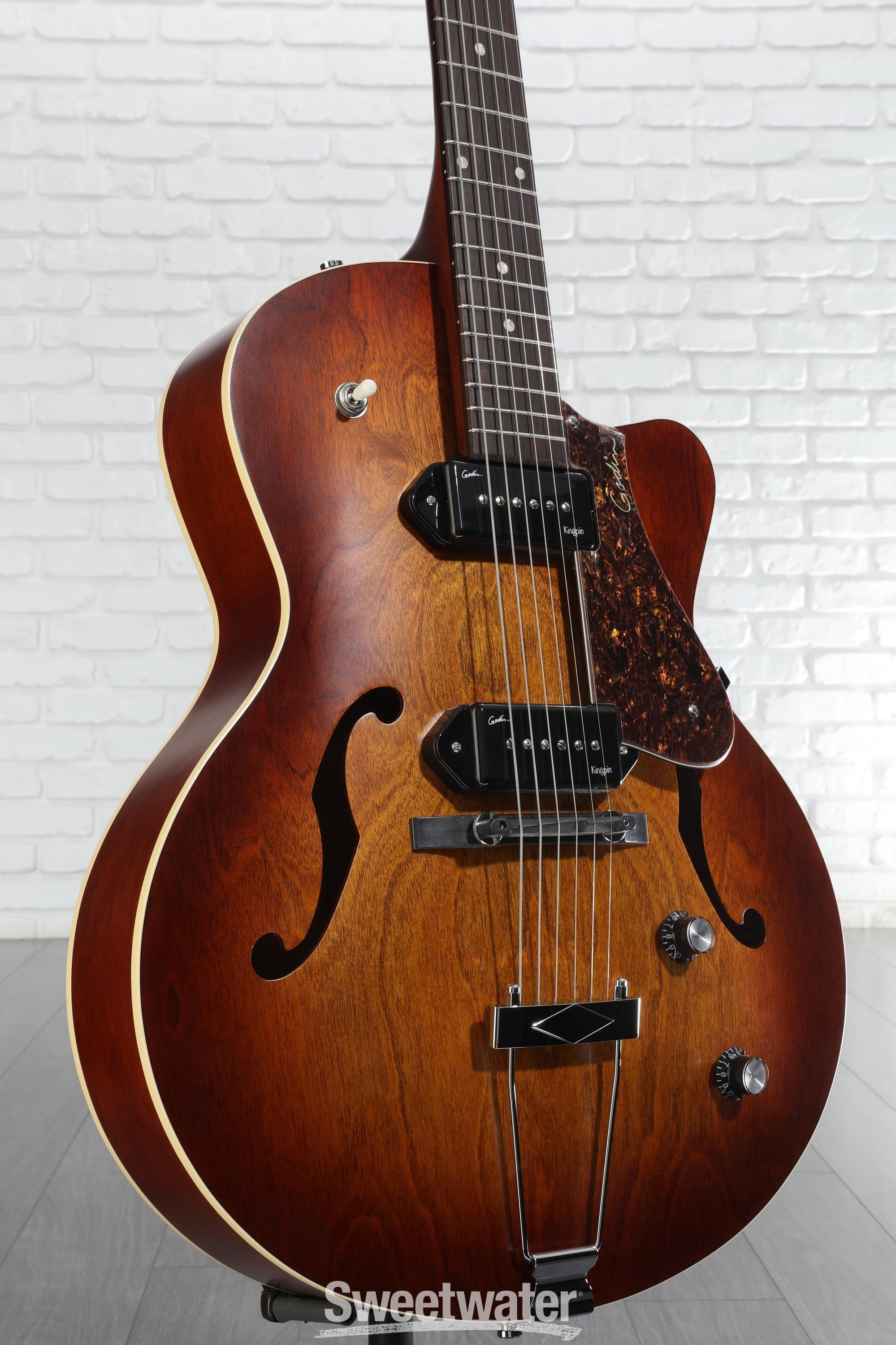 ギター Godin 5th Avenue 5th Avenue Kingpin P90 Cognac Burst | Godin Guitars
