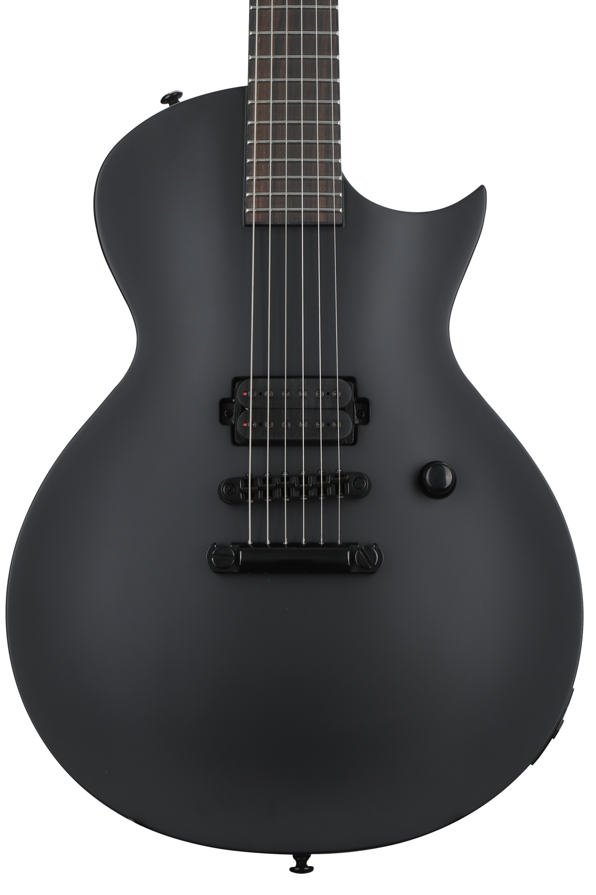 ESP LTD EC Black Metal Black Satin Reviews Sweetwater