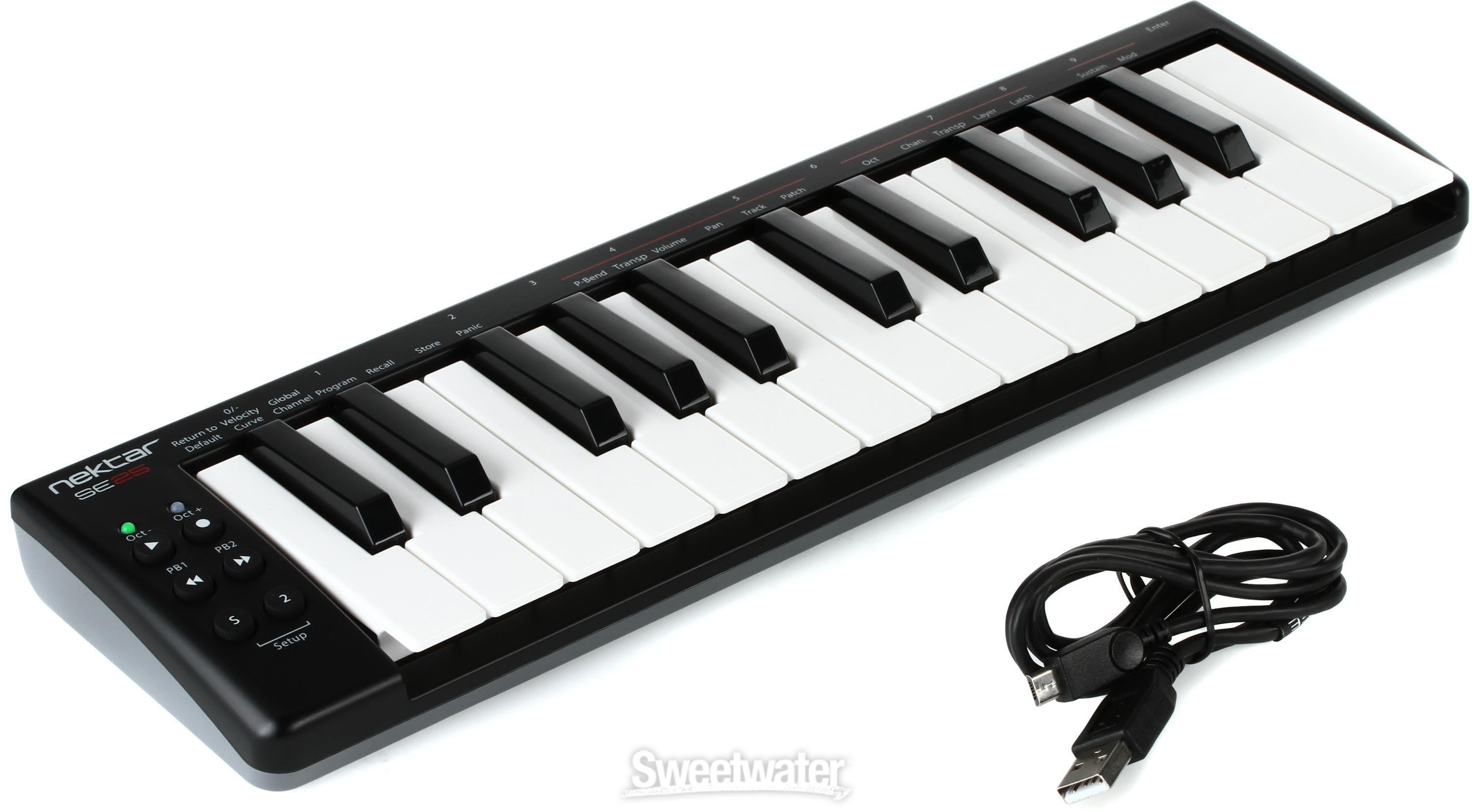 Nektar se25 midi deals keyboard