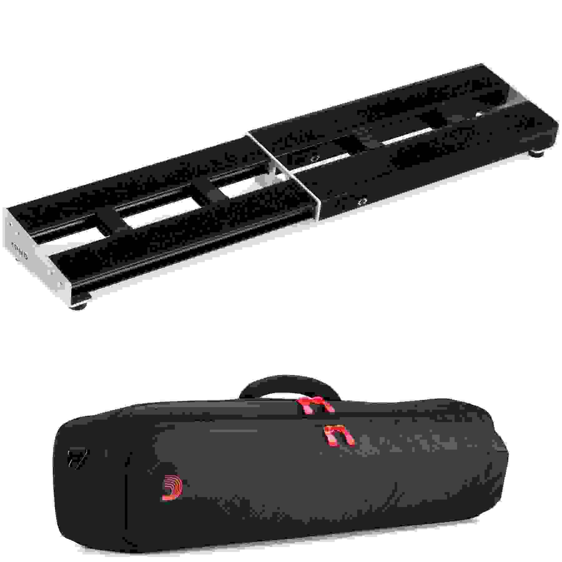 D'Addario XPND Small Pedalboard and Transport Case Sweetwater