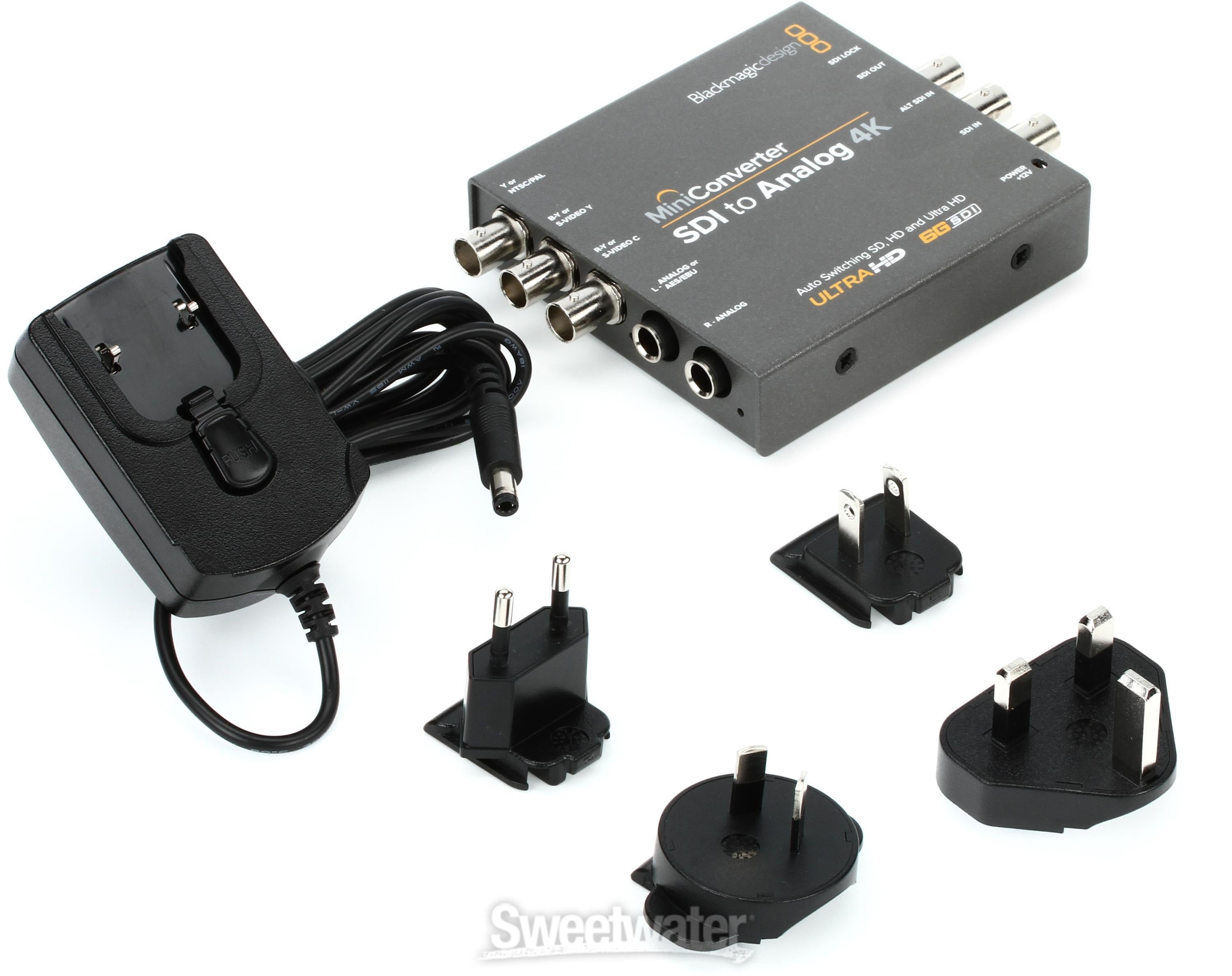 Blackmagic Design コンバーター Mini Converter Analog to SDI 2 001341 - パソコン周辺機器