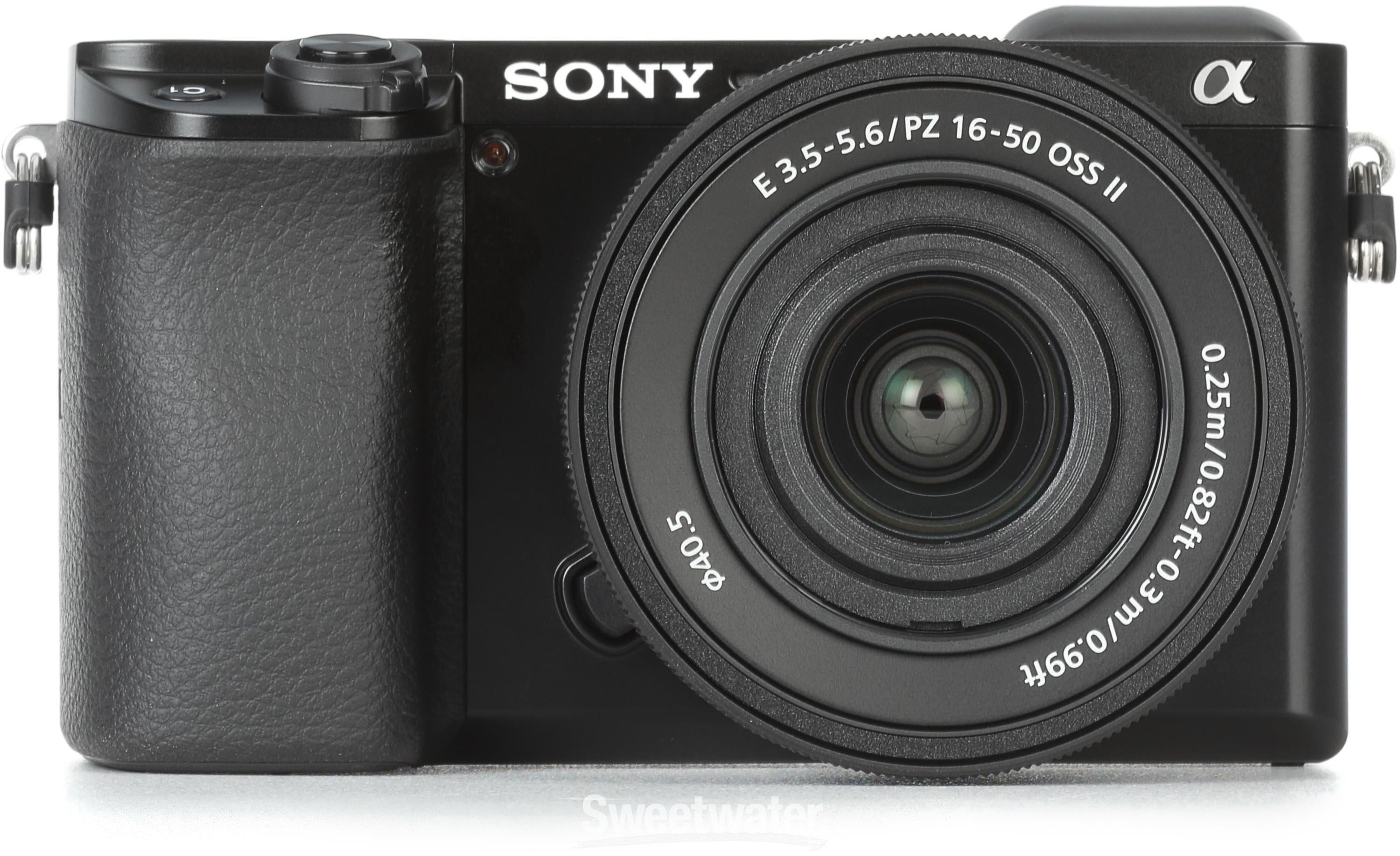 Sony Alpha 6100 Camera Kit with 16-50mm and 55-210mm Lenses