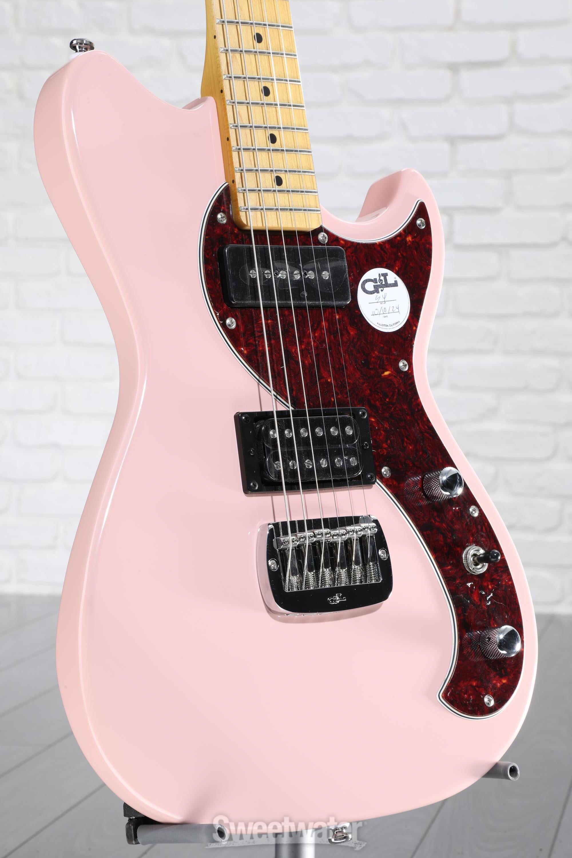 G&L Tribute Fallout Electric Guitar - Shell Pink