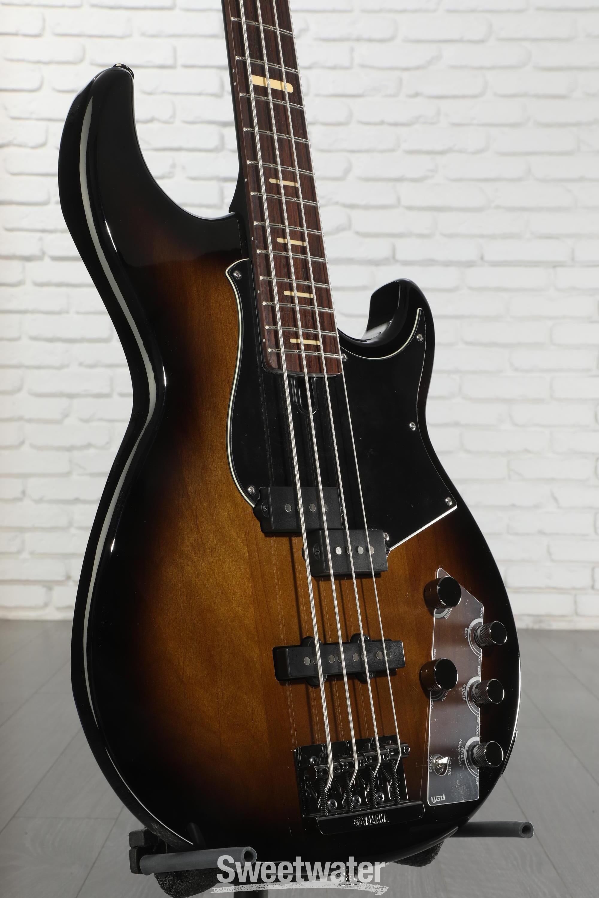 Yamaha BB734A 4-string Bass Guitar - Dark Coffee Sunburst | Sweetwater