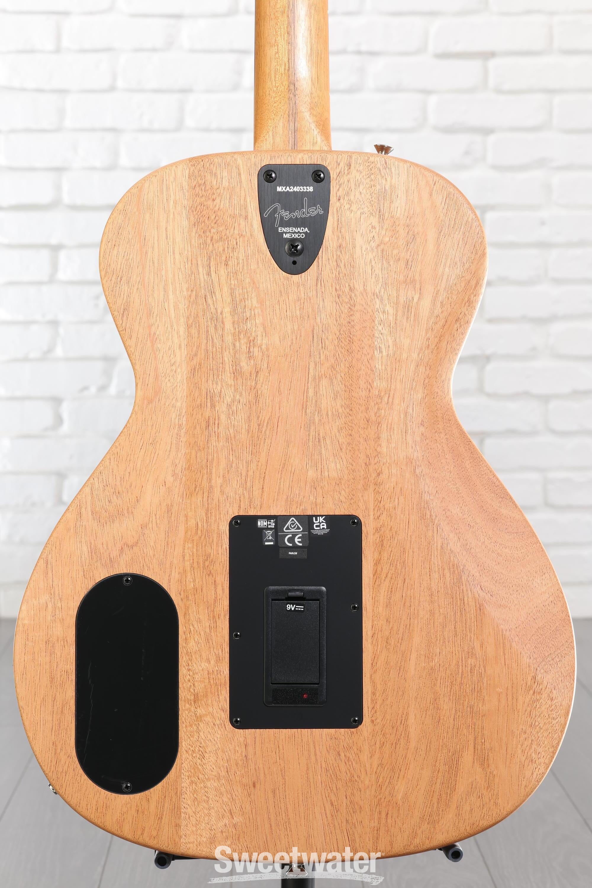 Fender Highway Series Parlor Acoustic-electric Guitar - Natural