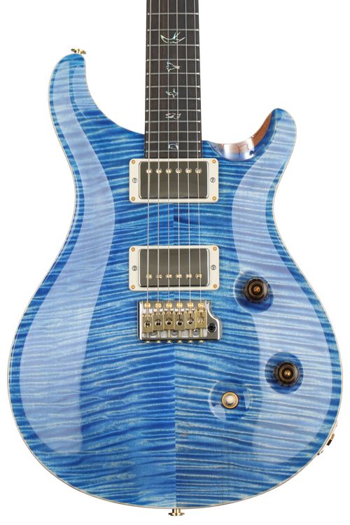 期間限定セール Blue Faded - 24 Custom Library Wood PRS Jean Natural with ギター