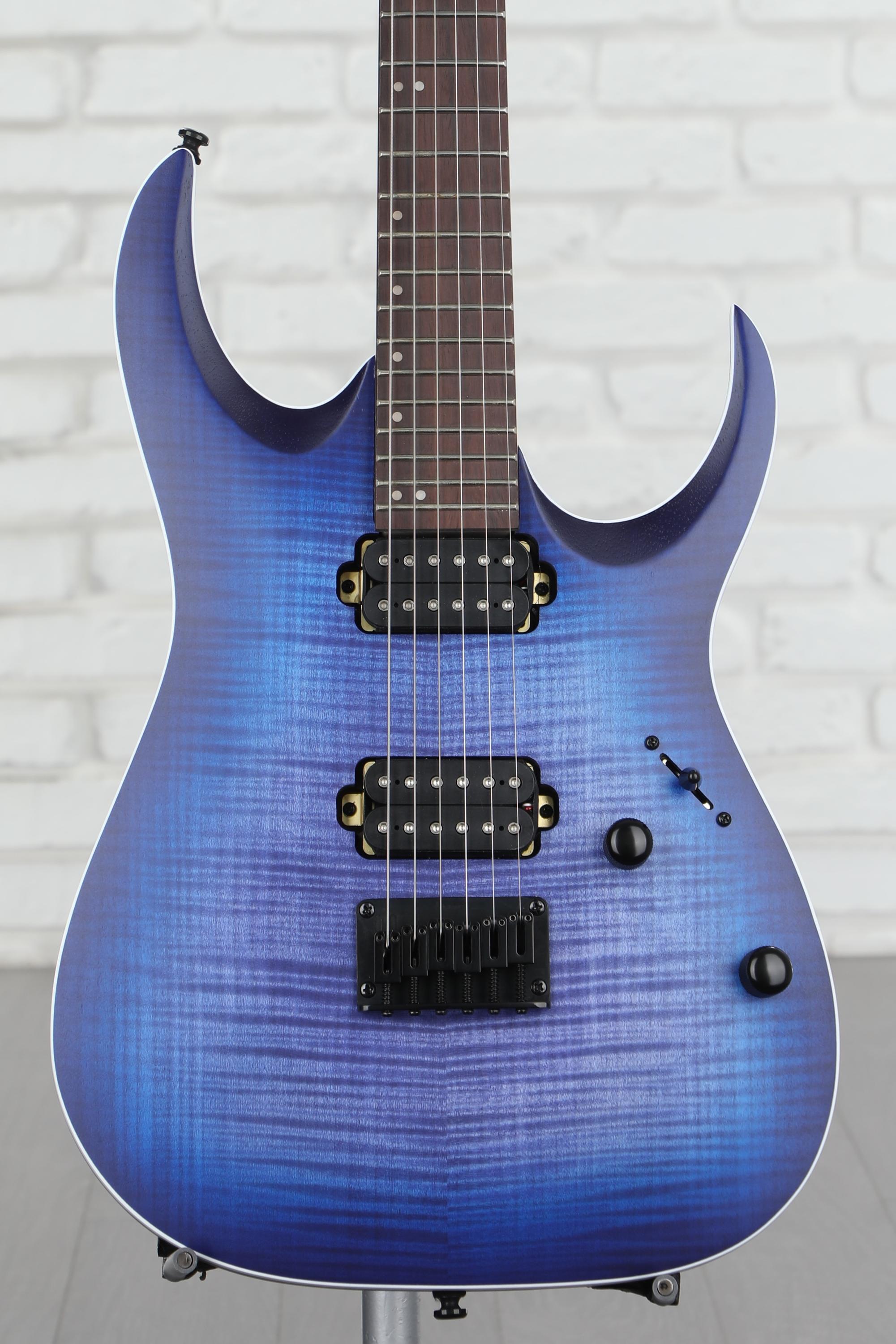 Ibanez RGA42FM - Blue Lagoon Burst Flat | Sweetwater