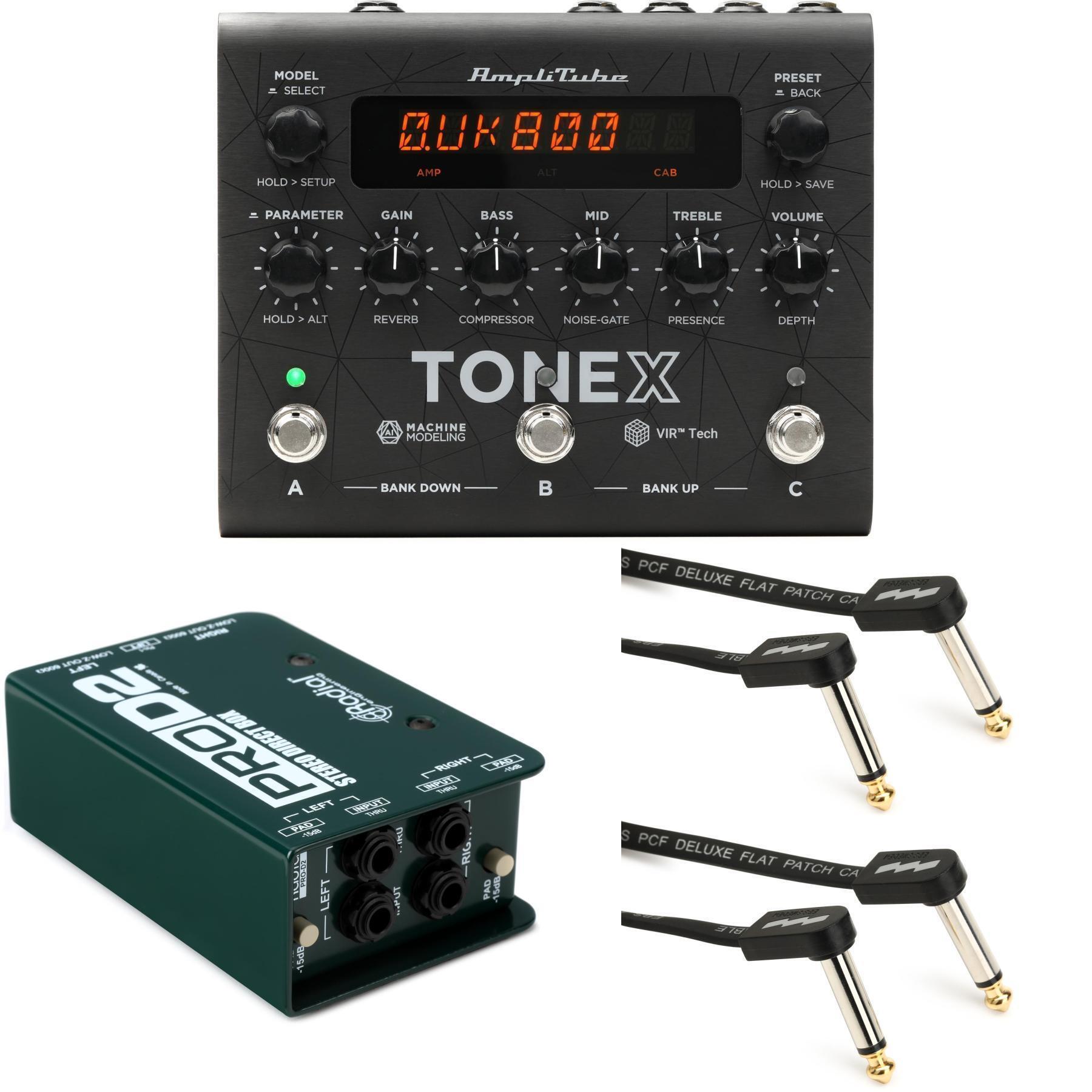 Photo of IK Multimedia TONEX Pedal Amplifier/Cabinet/Pedal Modeler with Stereo DI Box