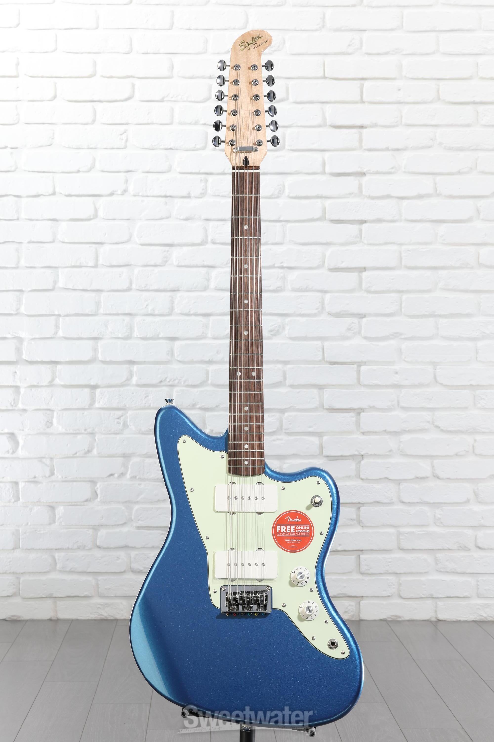 Squier Paranormal Jazzmaster XII 12-string Electric Guitar - Lake