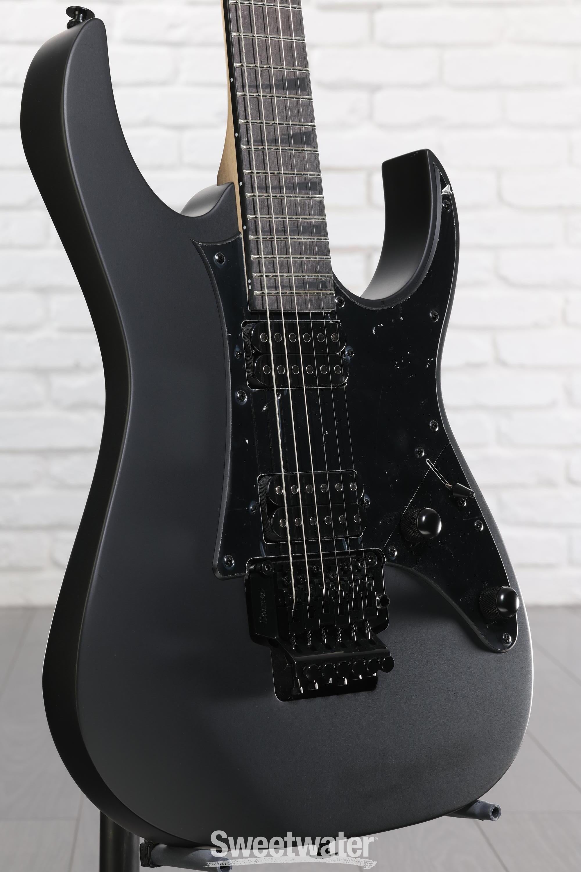 Photo of Ibanez Gio RG330EX Electric Guitar - Black Flat