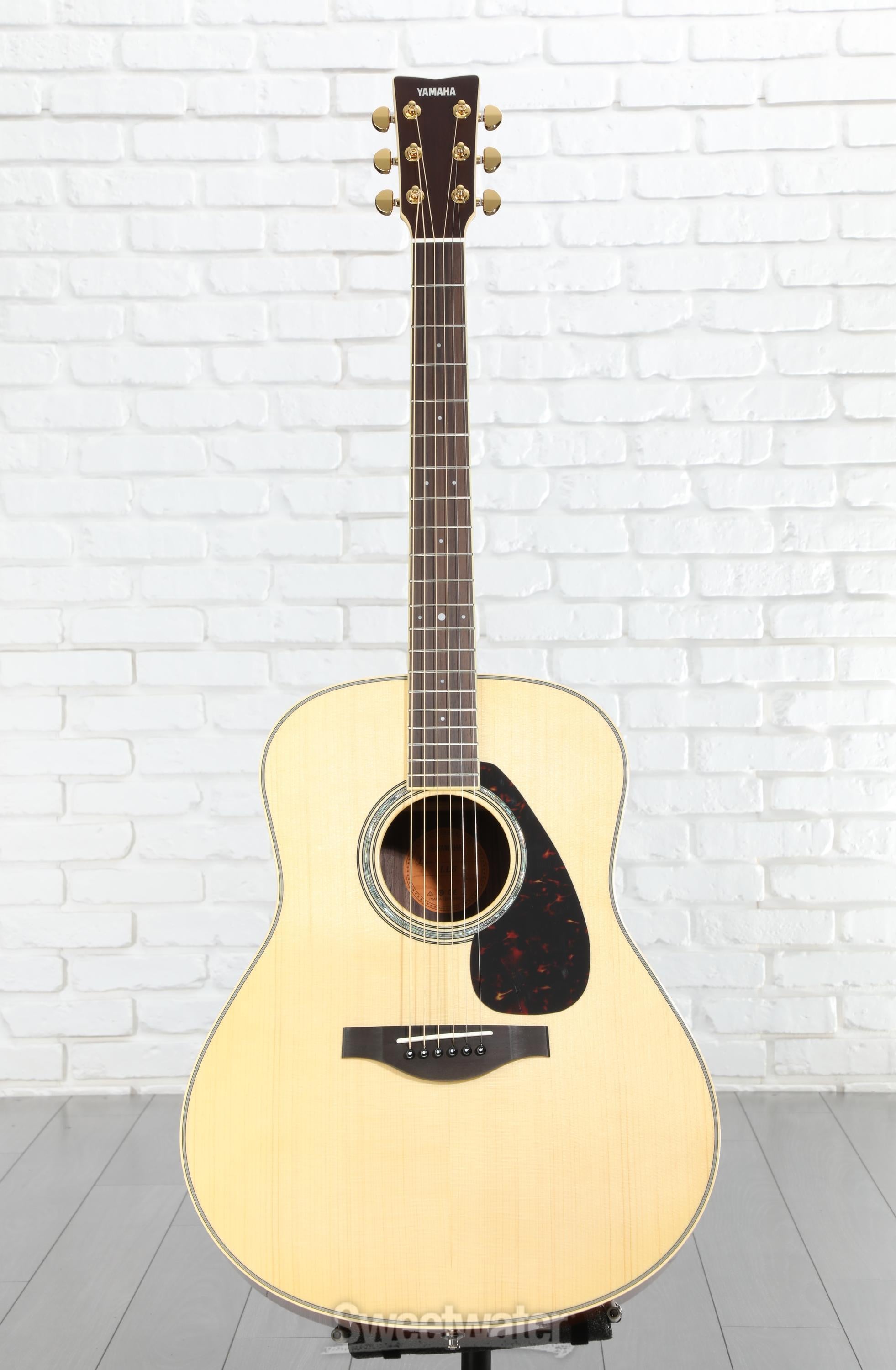 Yamaha LL6 ARE Original Jumbo Acoustic Guitar - Natural | Sweetwater
