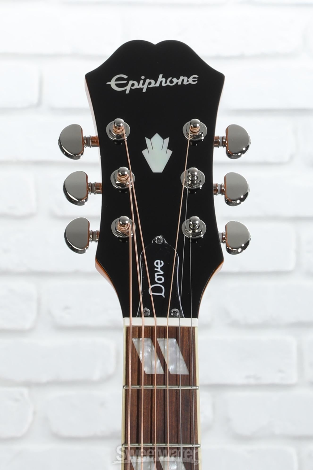Epiphone Dove Studio Acoustic-electric Guitar - Violin Burst
