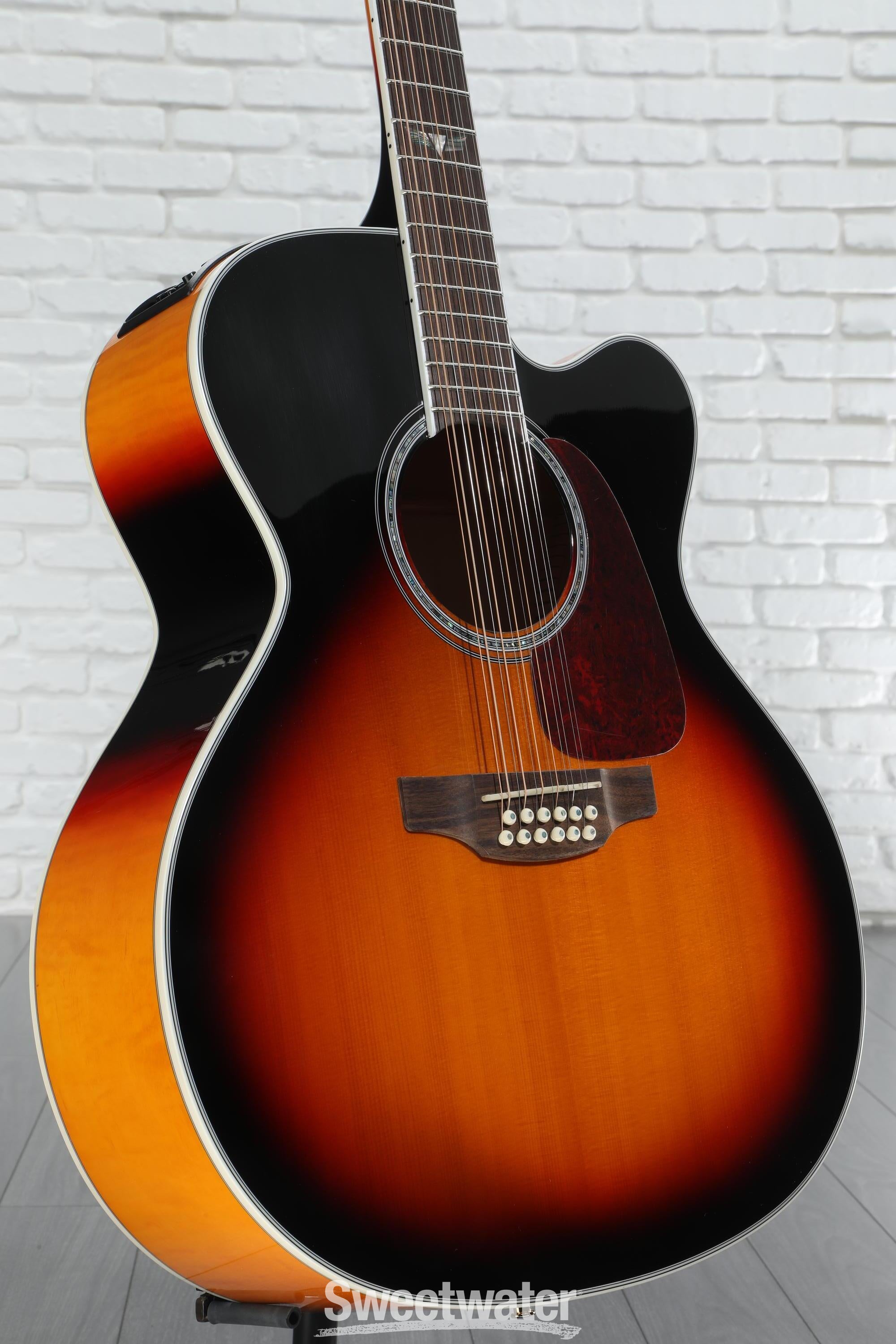 Takamine GJ72CE 12-String Acoustic-Electric Guitar - Brown