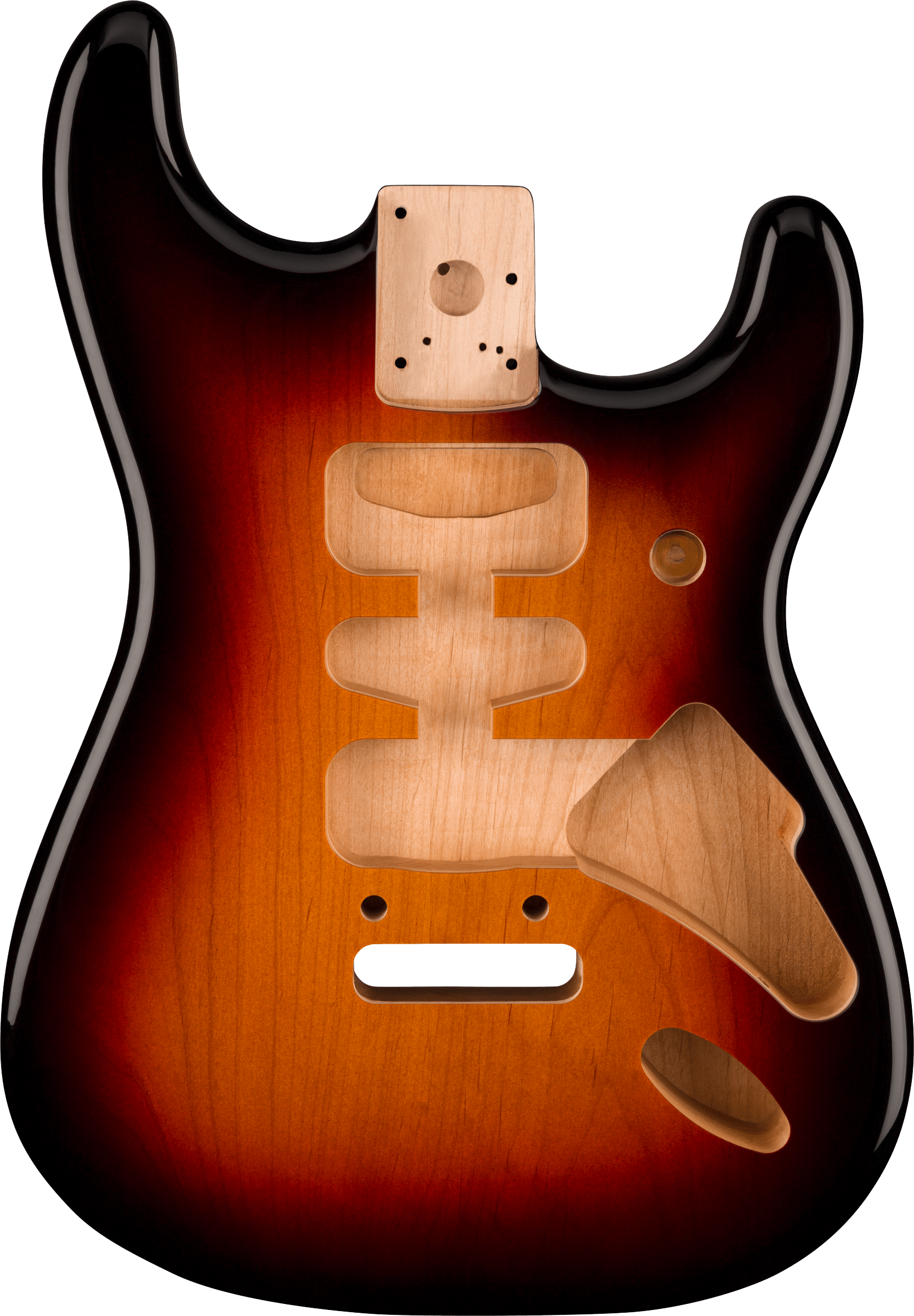 Fender Deluxe Series Stratocaster Body 3 Color Sunburst Sweetwater