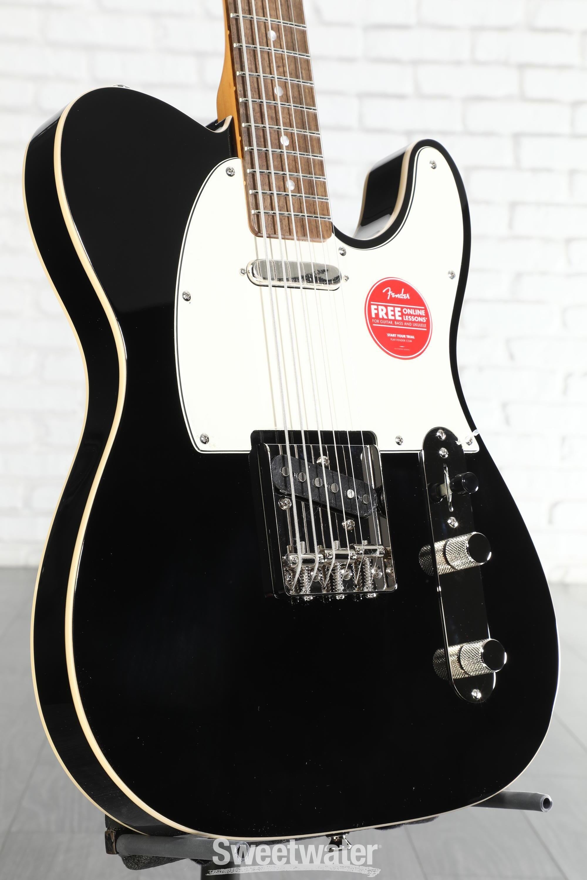 Squier Classic Vibe Baritone Custom Telecaster - Black | Sweetwater