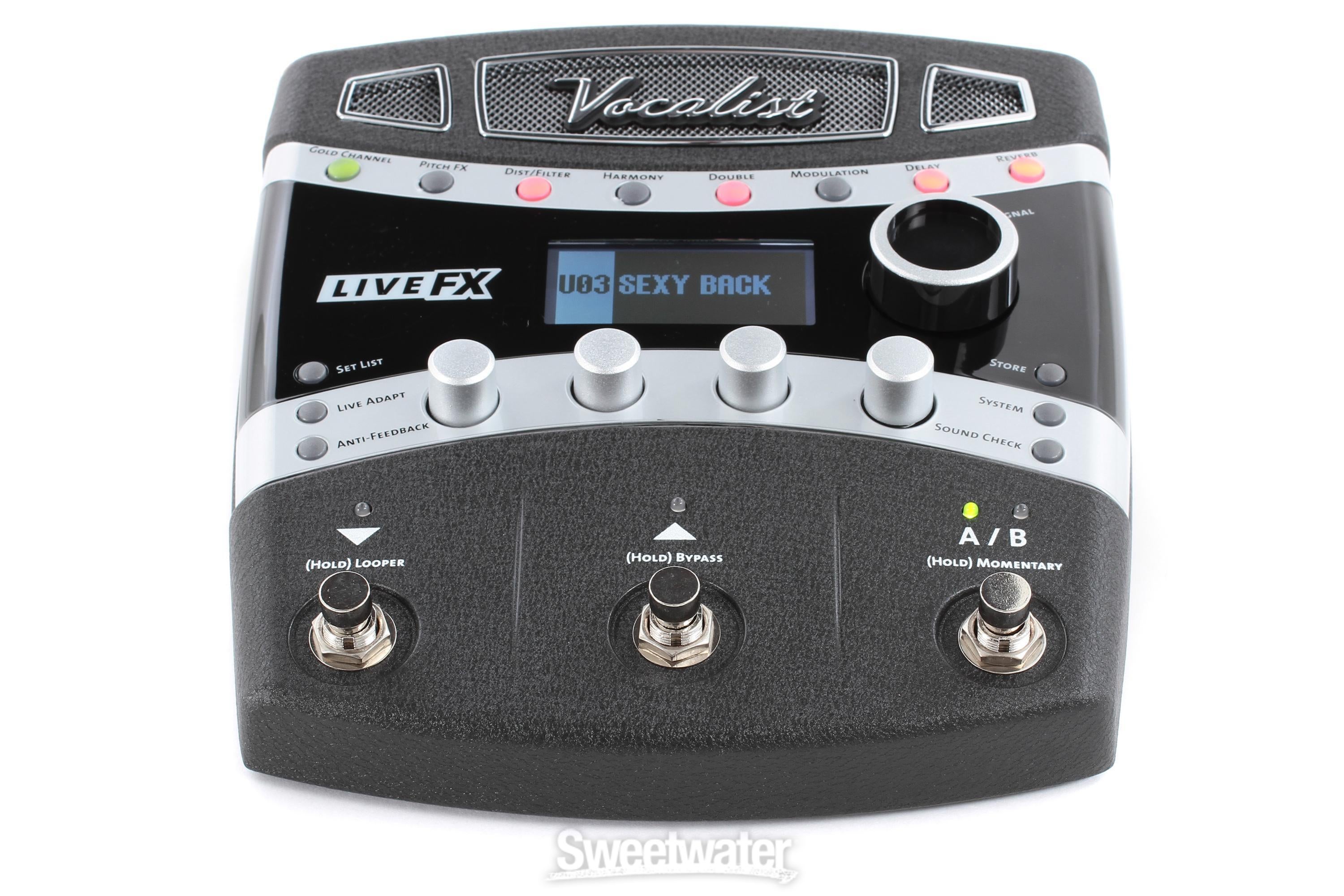 DigiTech Vocalist Live FX Reviews | Sweetwater