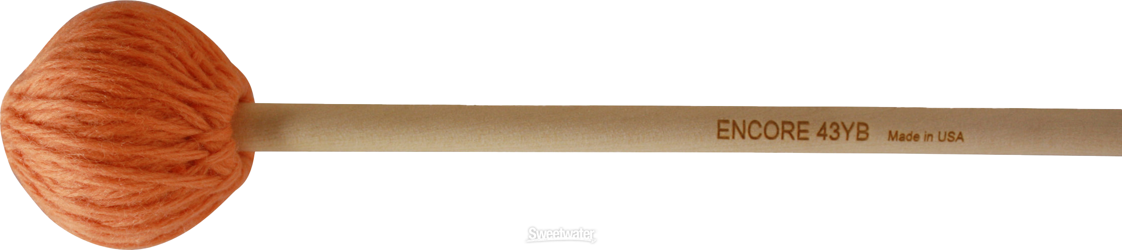 Encore Mallets 33YR Yarn Mallets Medium Soft, Rattan Sweetwater