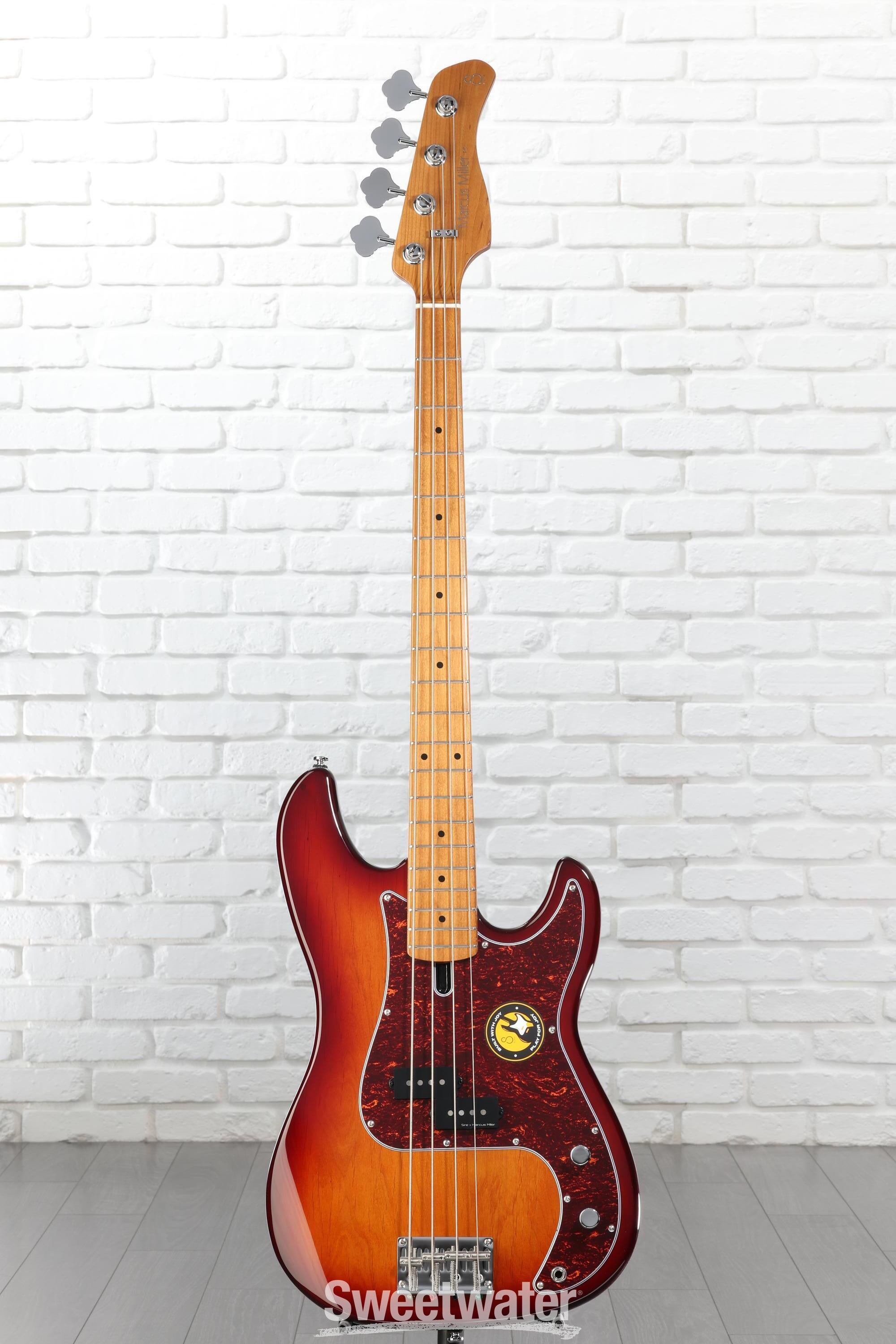 Sire Marcus Miller P5 Alder 4-string Bass Guitar - Tobacco