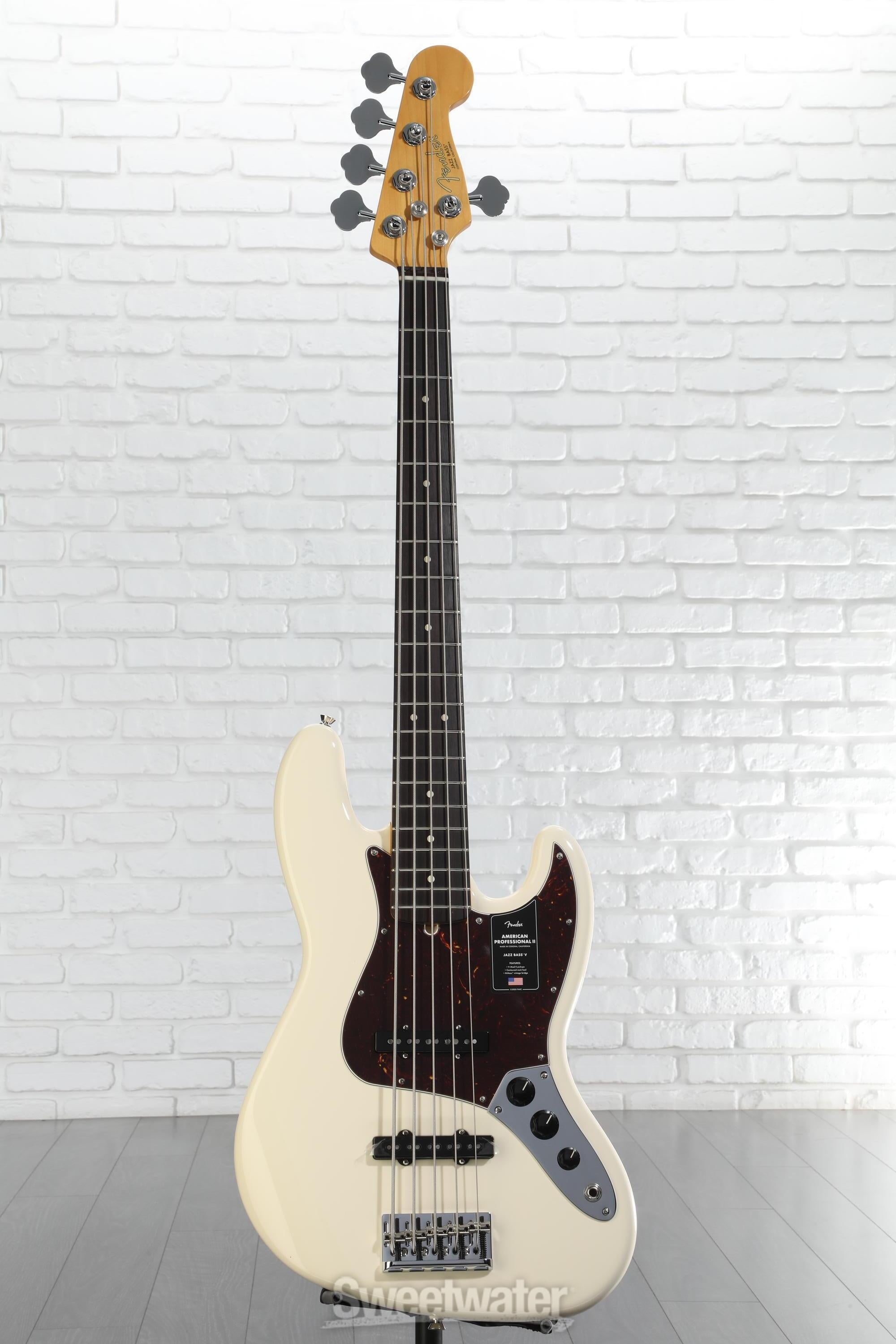 Fender American ProfessionalⅡ JazzBass V Fender American Professional II Jazz Bass V - Olympic White