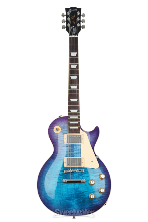 Gibson Les Paul Standard '60s Figured Top Electric Guitar - Blueberry Burst