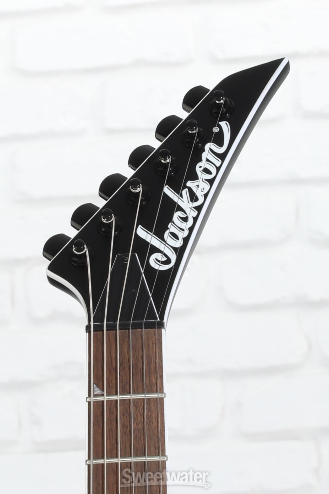 Jackson X Series Soloist SLA6 DX Baritone Electric Guitar - Satin Black