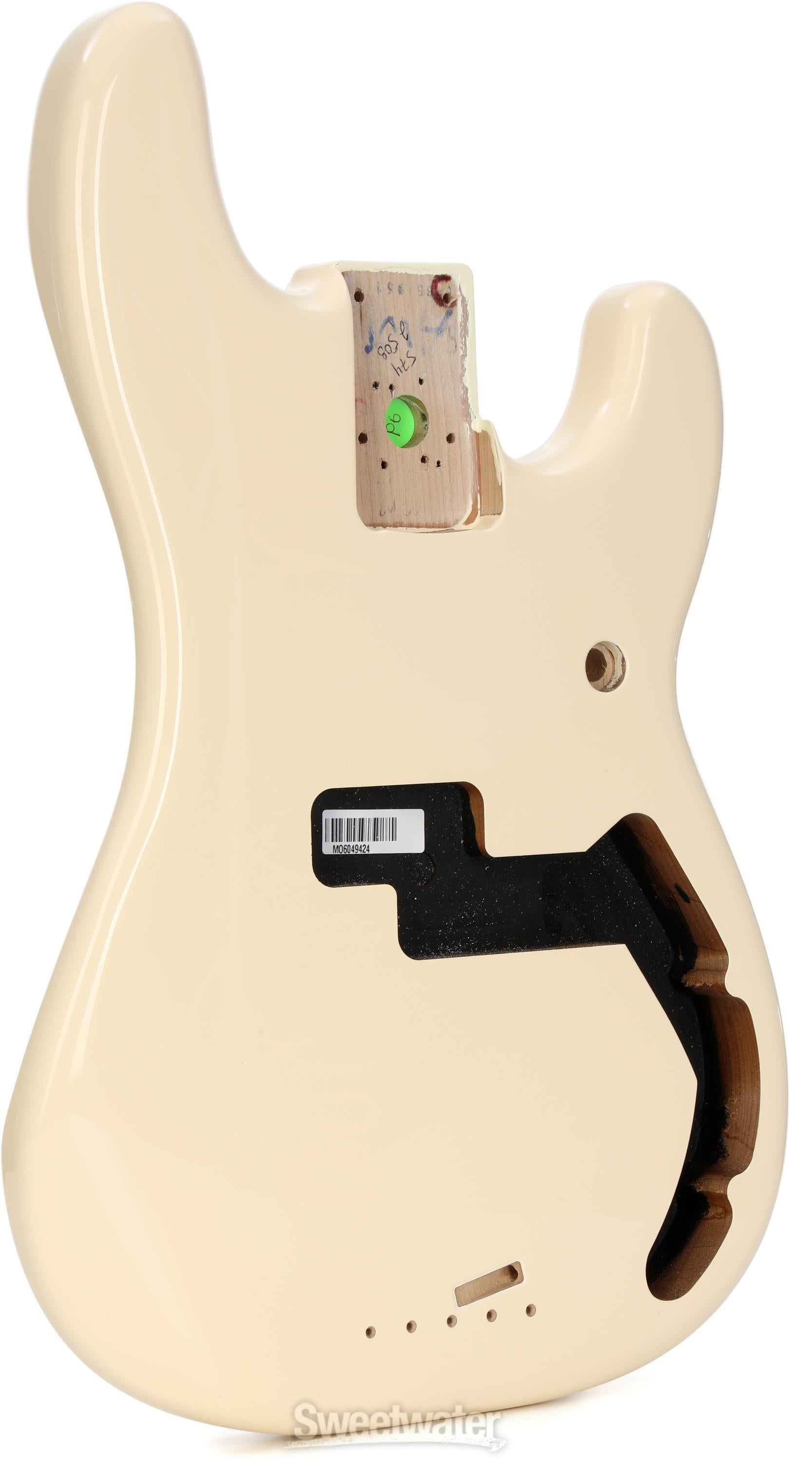 Fender Precision Bass アイボリー Fender Standard Series Precision Bass Body - Arctic White