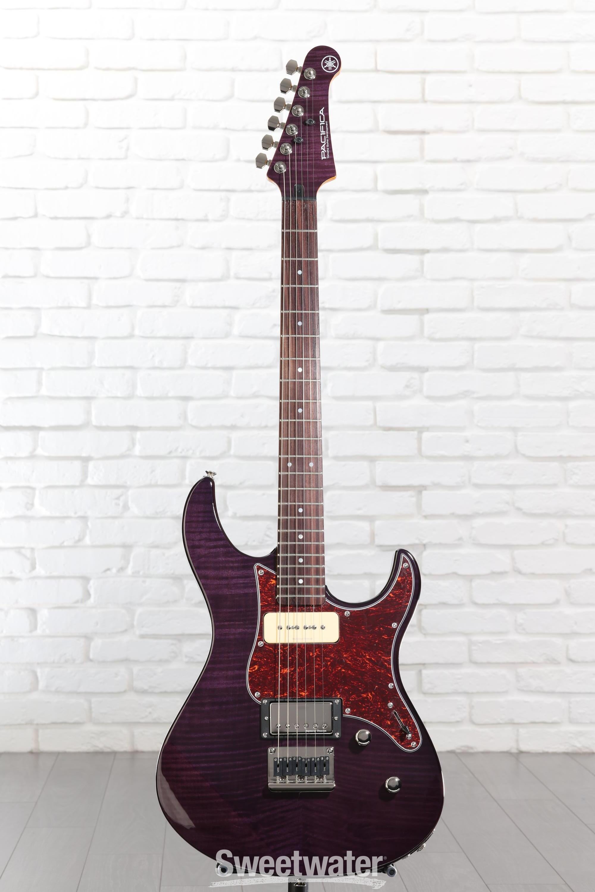 ギター Yamaha Pacifica 611HFM Amazon.com: Yamaha Pacifica PAC611HFM TBL Solid-Body Electric